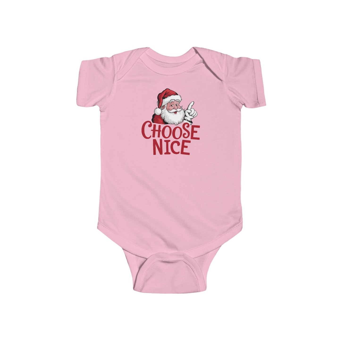 Choose Nice Santa Claus Onesie vs being naughty