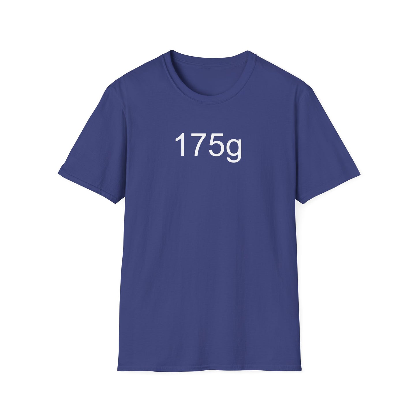 175g ultimate frisbee shirt with caption 175g