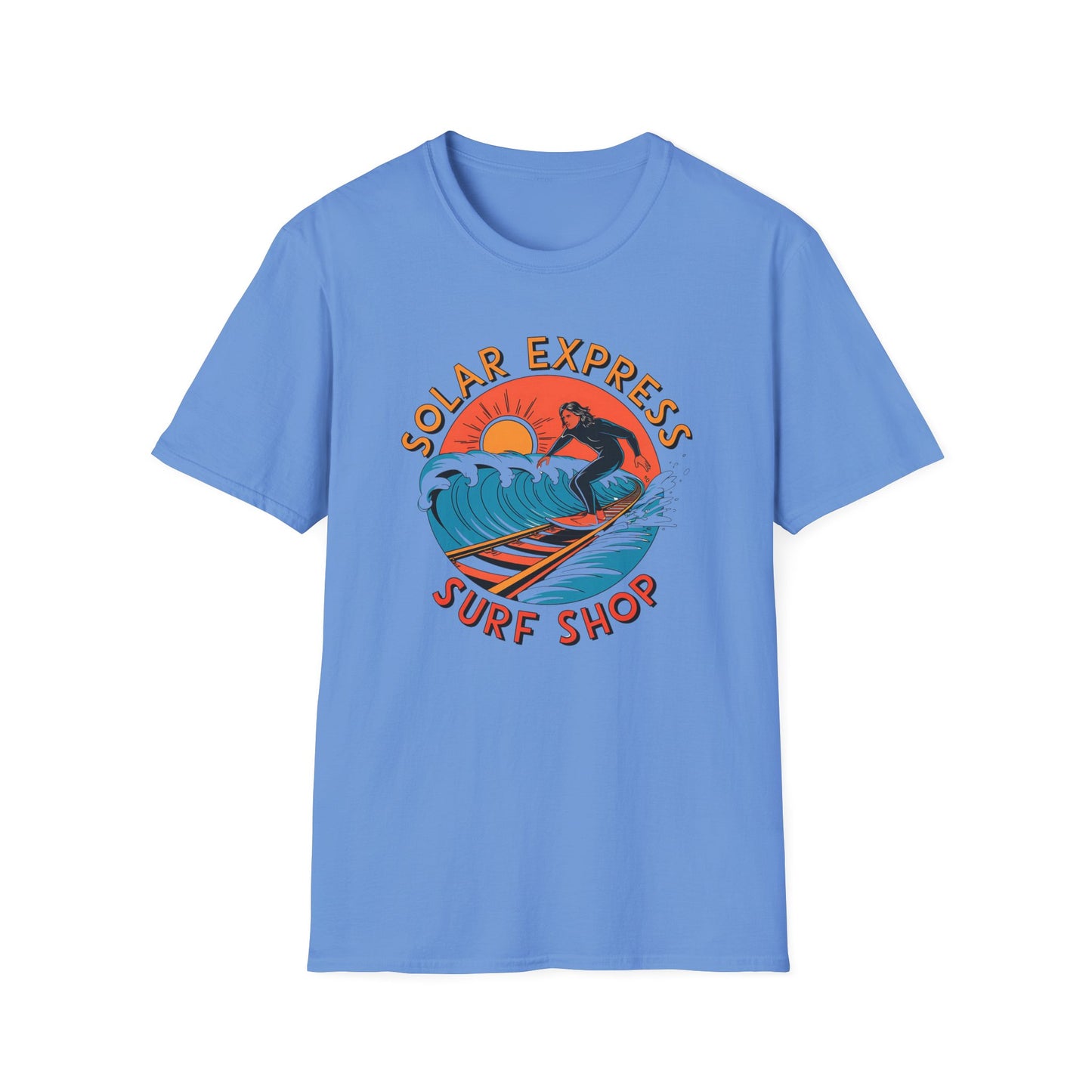 Solar Express Surf Shop Shirt, Fun Beach Shirt, Favorite Surfer Shirt|Surfer Gift|Surfer Life|Surfer Gift|Wave Runner|Retro Surf Shop