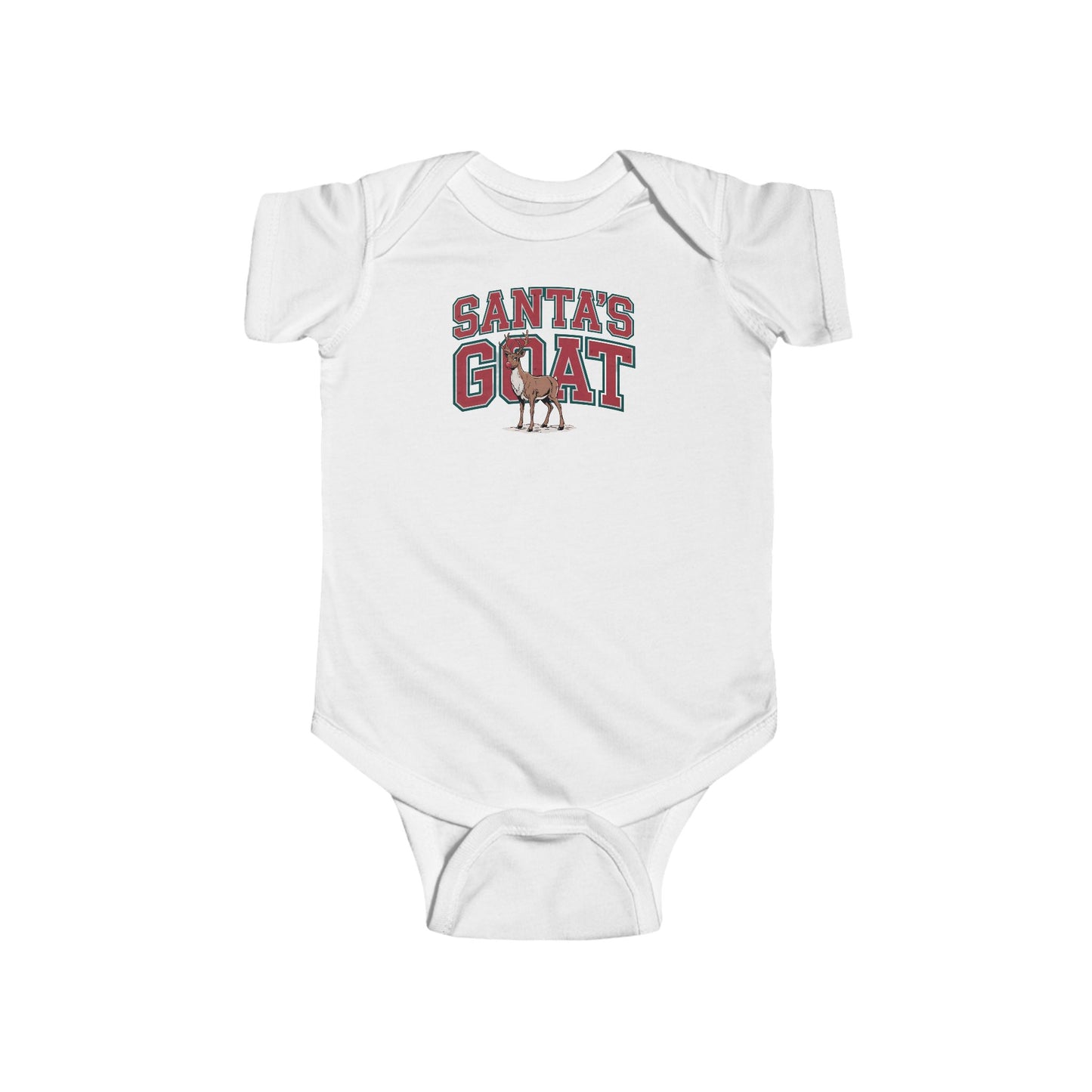 Santa's GOAT Onesie| Santa's Favorite|GOAT Fans|Rudolph Red Nosed Reindeer Gift