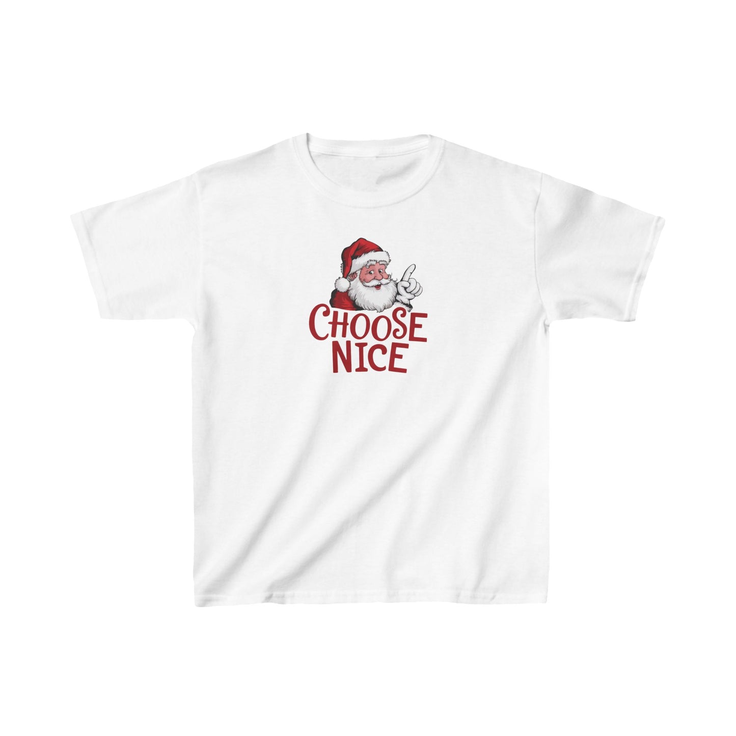 santa is nice shirt