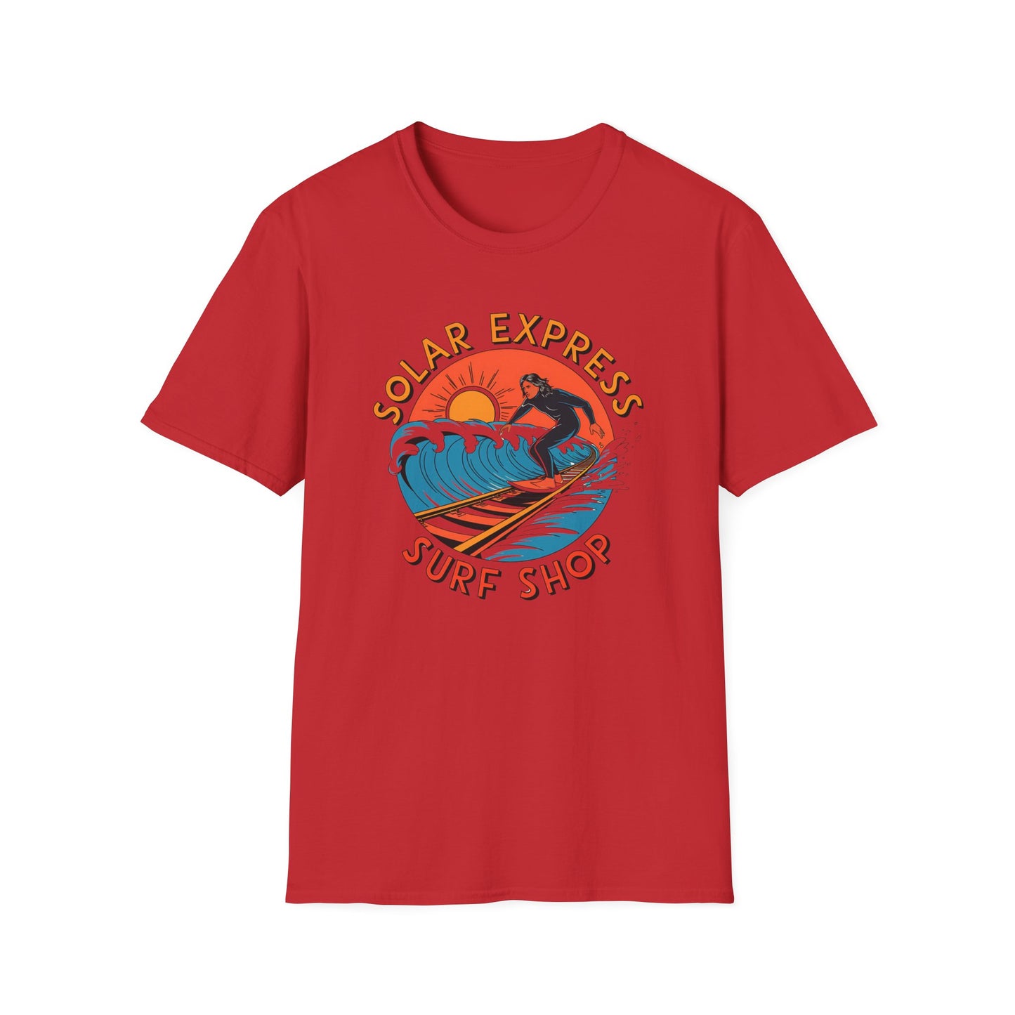 Solar Express Surf Shop Shirt, Fun Beach Shirt, Favorite Surfer Shirt|Surfer Gift|Surfer Life|Surfer Gift|Wave Runner|Retro Surf Shop