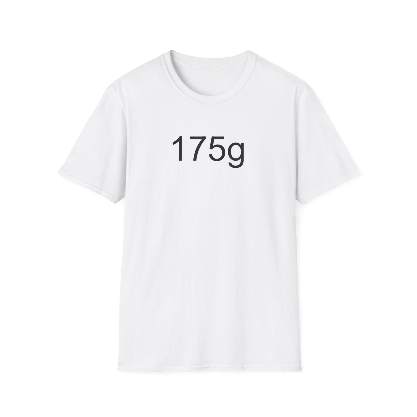 175g ultimate frisbee shirt with caption 175g