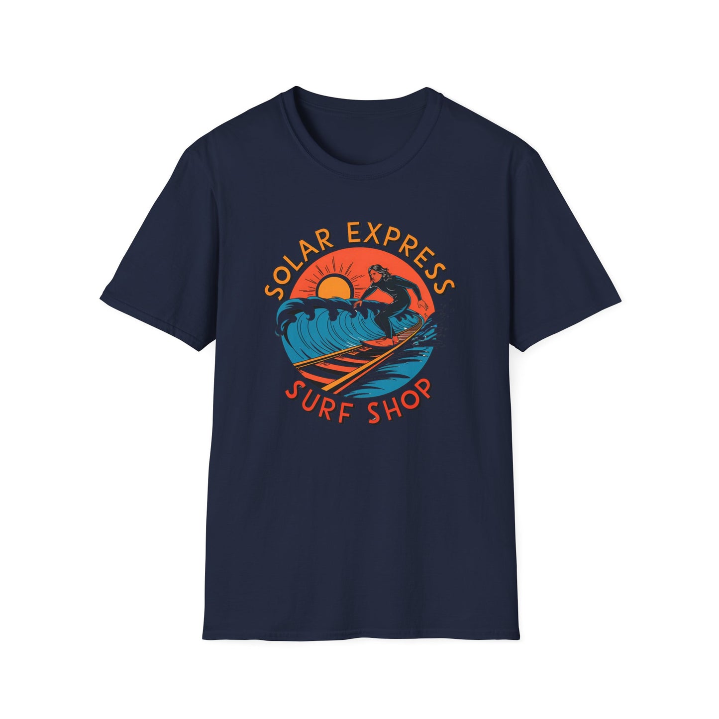 Solar Express Surf Shop Shirt, Fun Beach Shirt, Favorite Surfer Shirt|Surfer Gift|Surfer Life|Surfer Gift|Wave Runner|Retro Surf Shop
