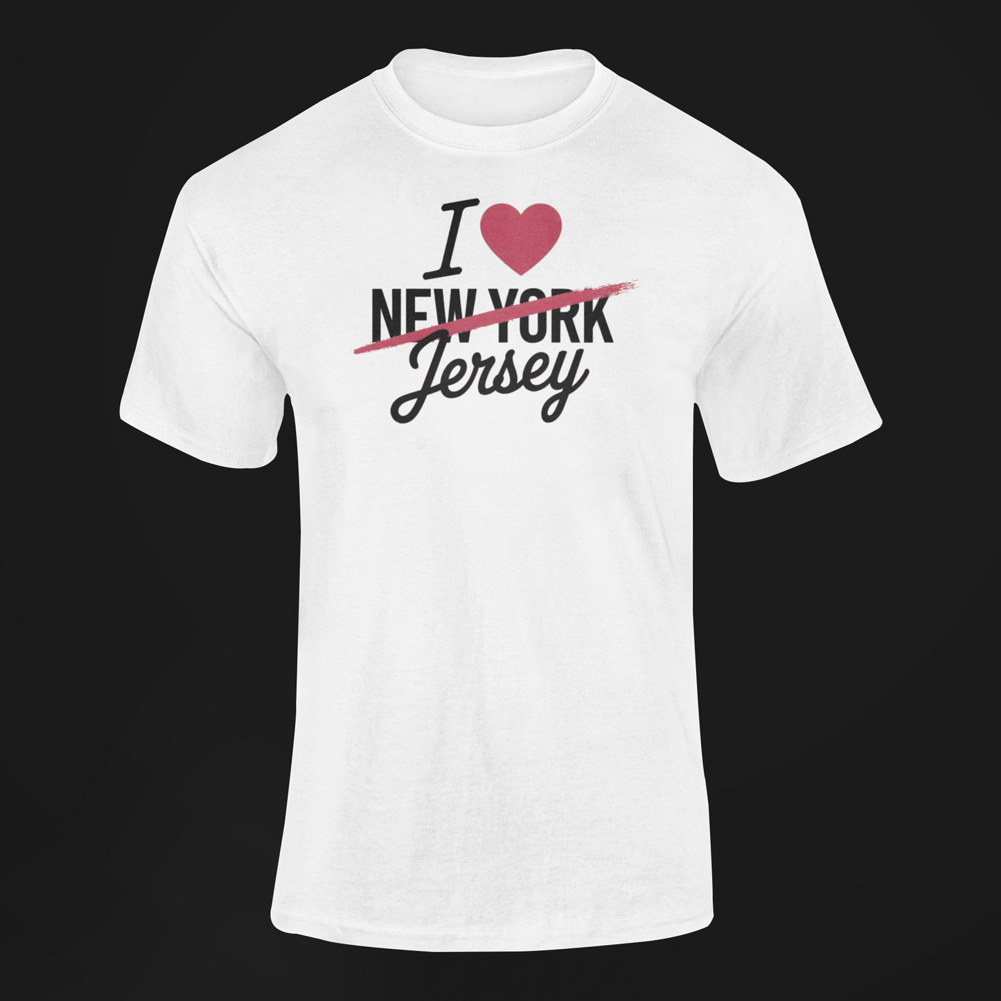 I Love Jersey T Shirt