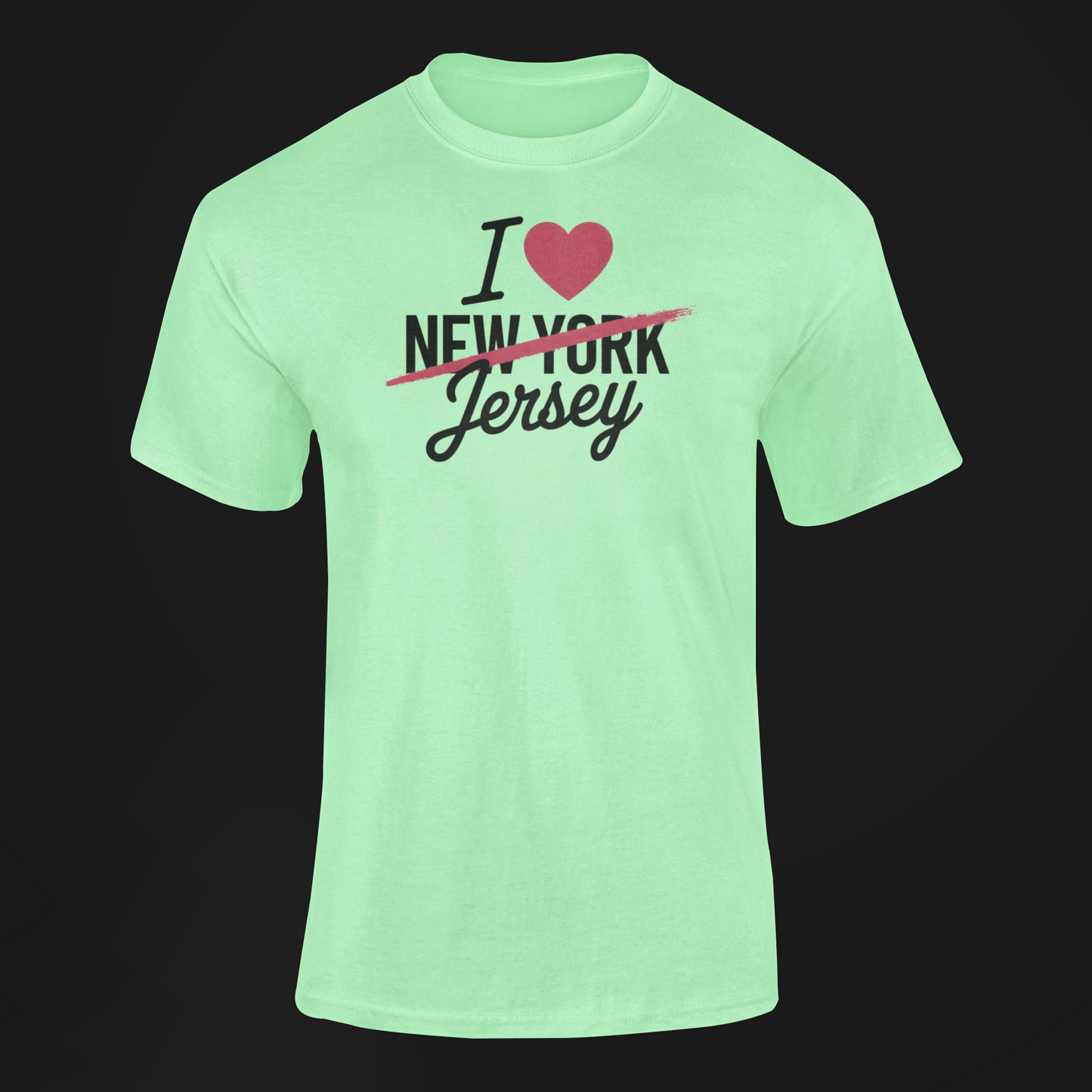 I Love Jersey T Shirt Jersey Lovers