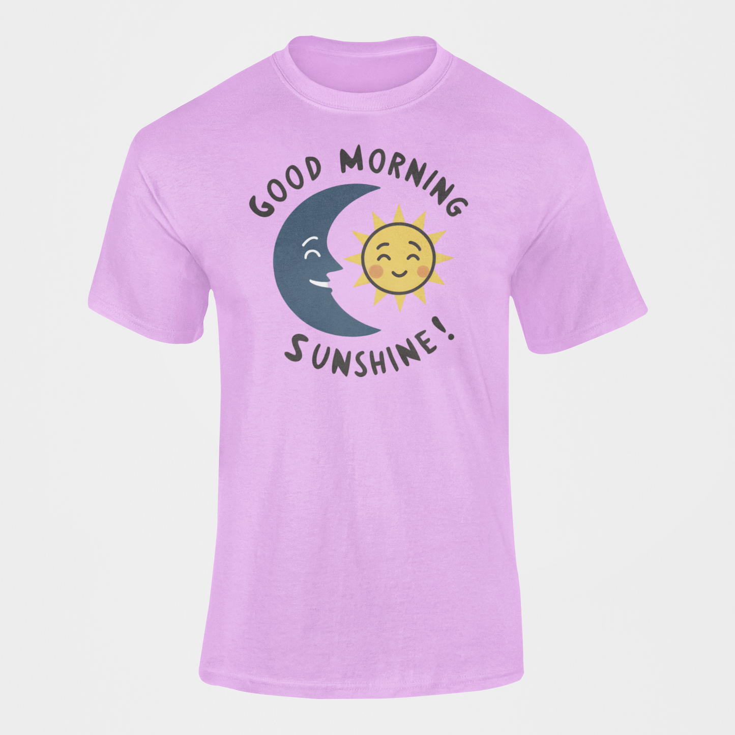 Good Morning Sunshine T-Shirt|Couples T-Shirt|Perfect Gifts For Her|Inspiration Shirts|Moon Shirt