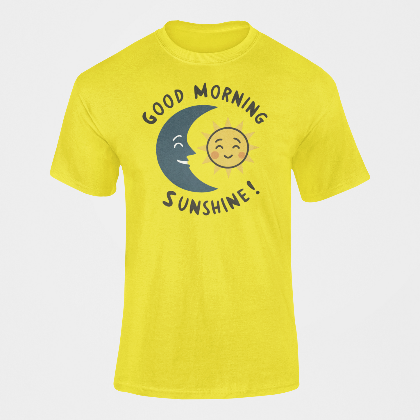 Good Morning Sunshine T-Shirt|Couples T-Shirt|Perfect Gifts For Her|Inspiration Shirts|Moon Shirt