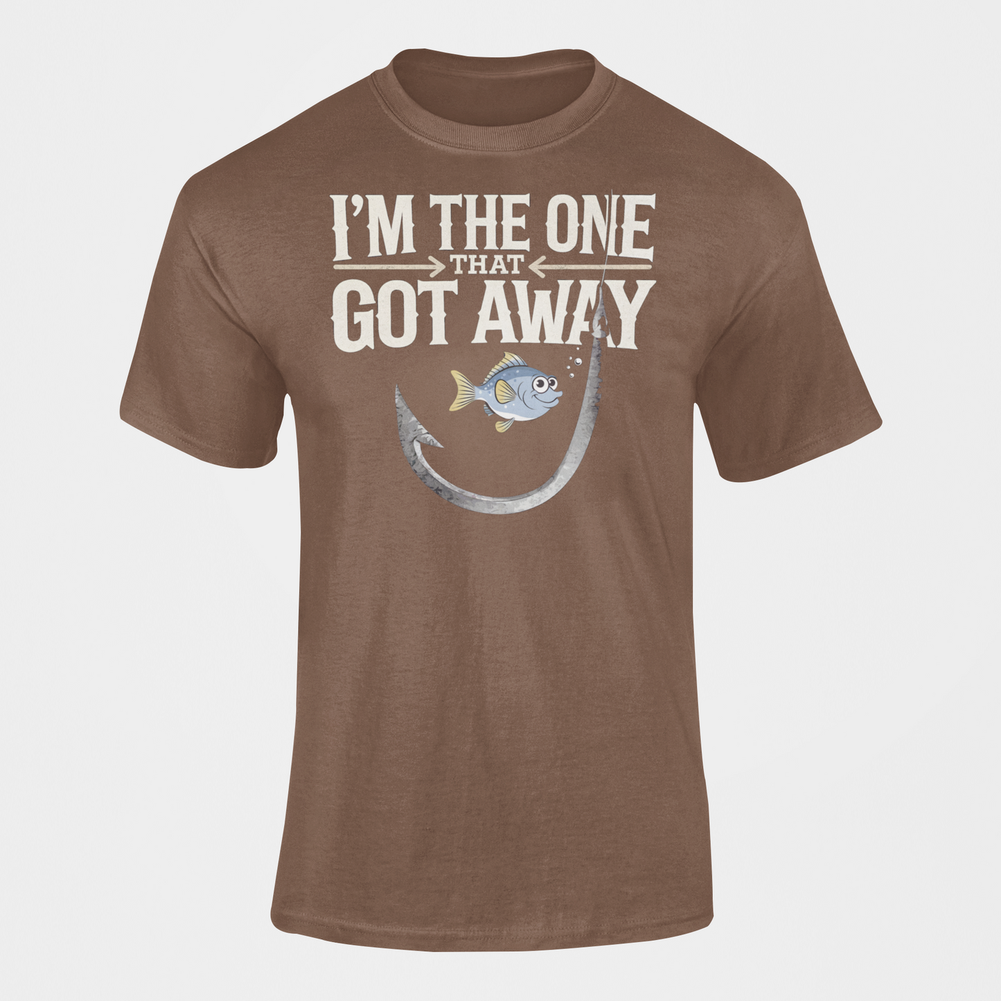 I'm The One That Got Away Angler Shirt with fishing buddy