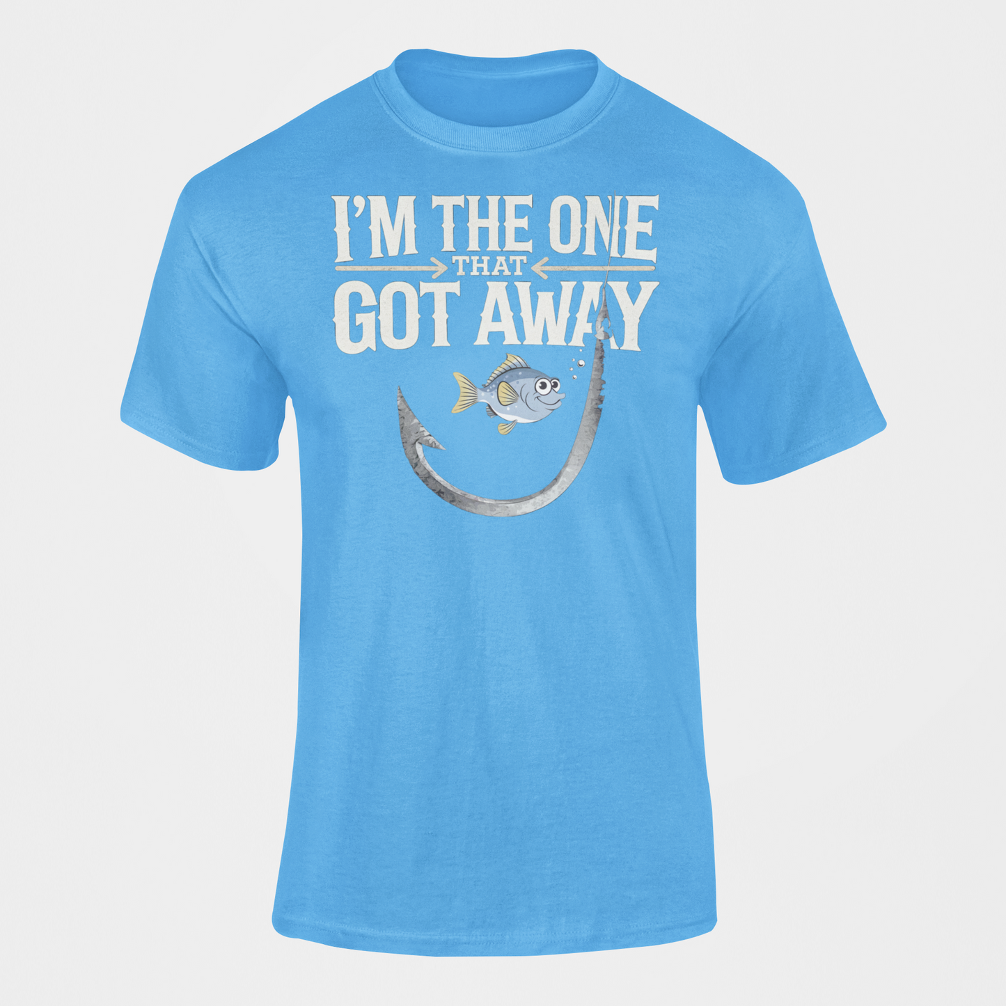 I'm The One That Got Away Angler Shirt with fish hook