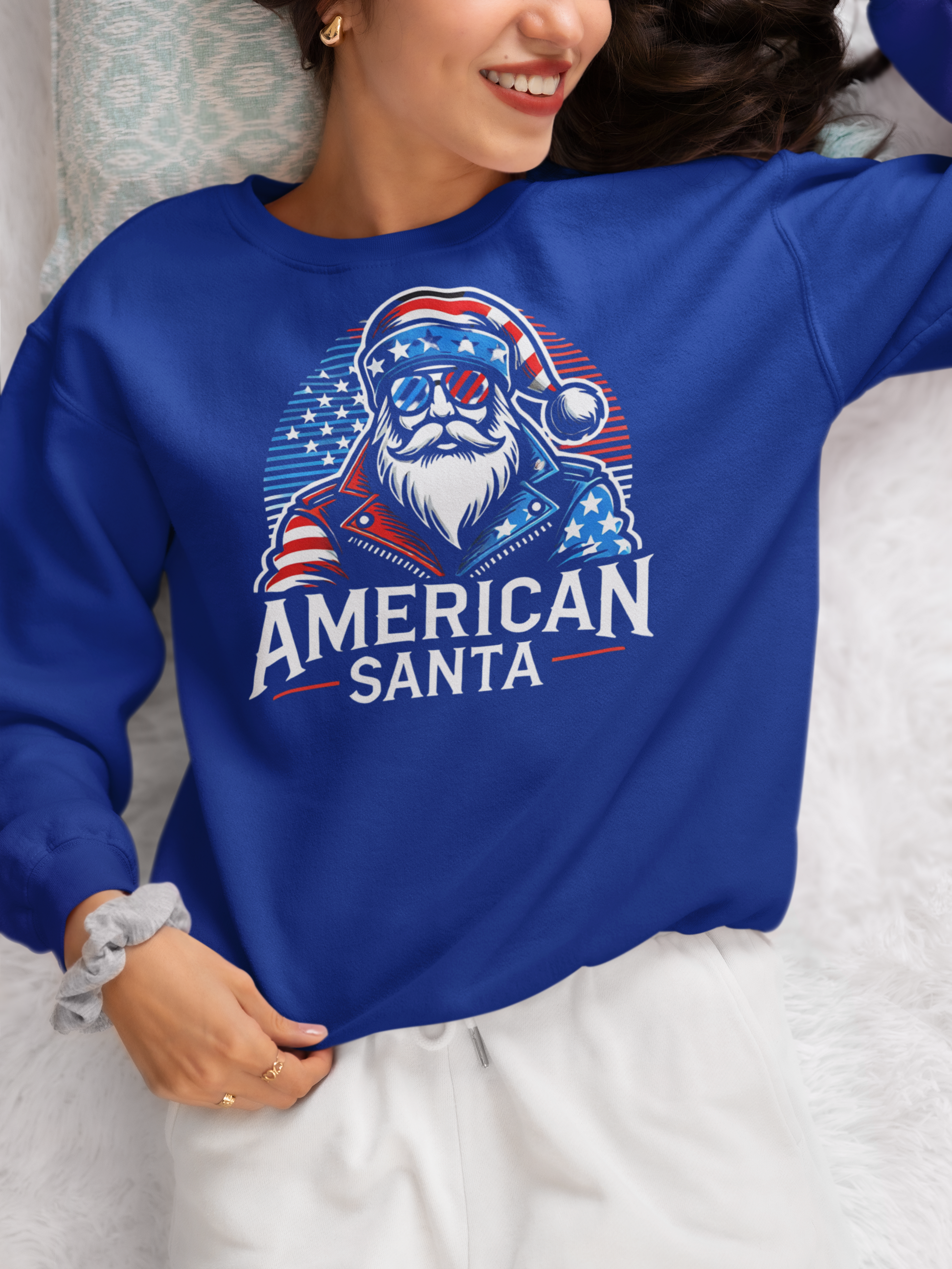 patriotic santa shirt