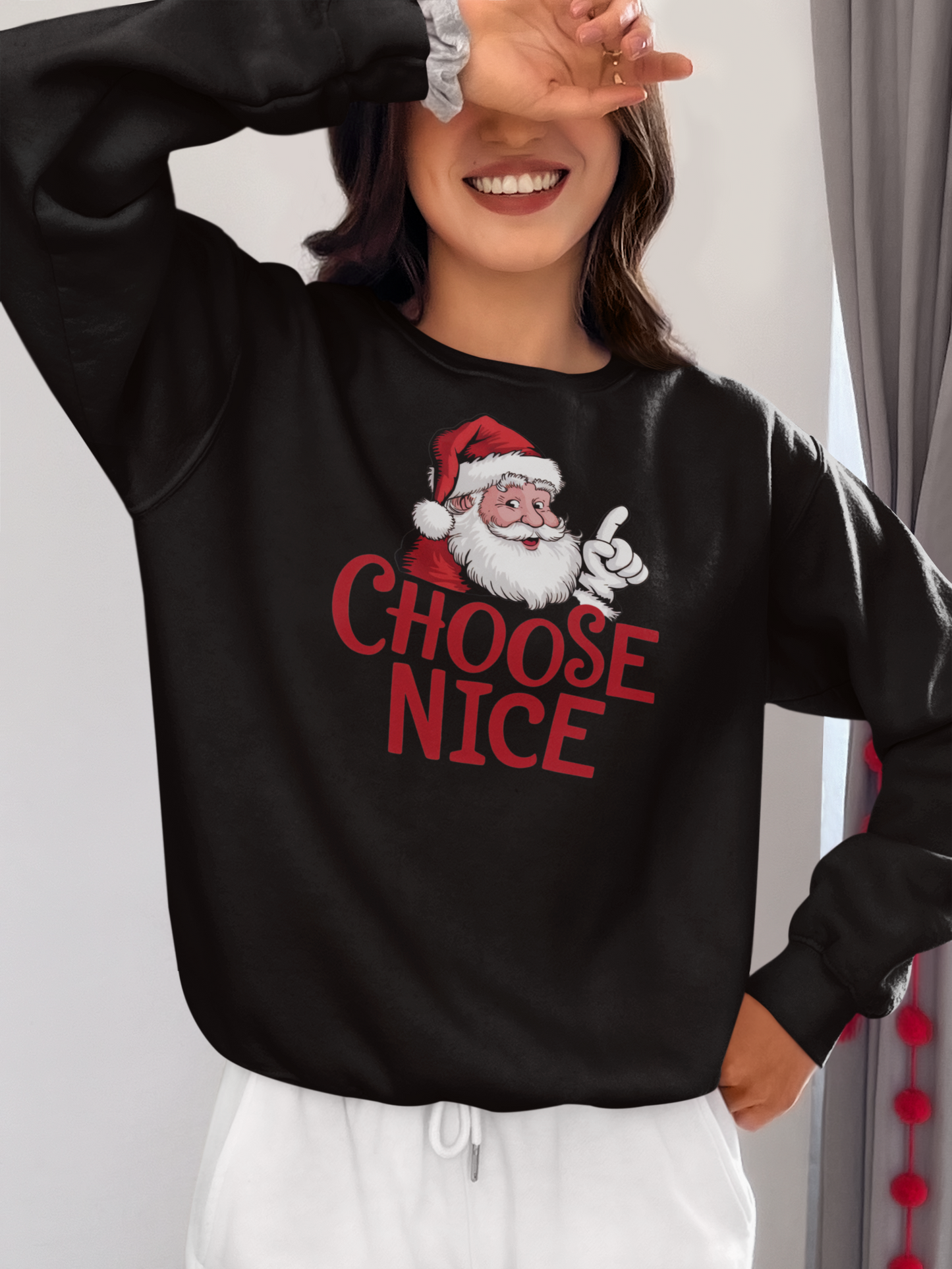 choose nice santa shirt