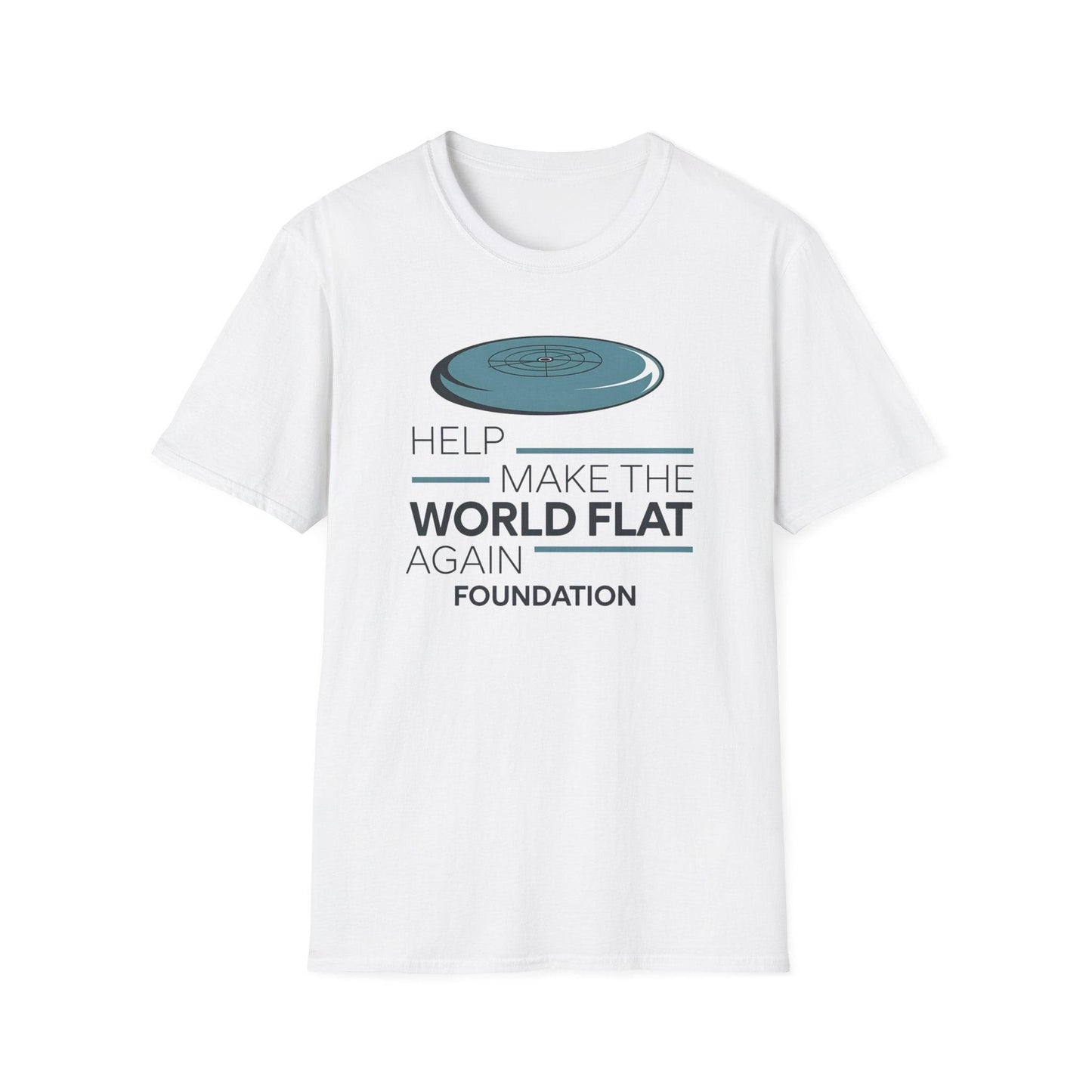 ultimate frisbee help make the world flat again foundation showcasing a frisbee