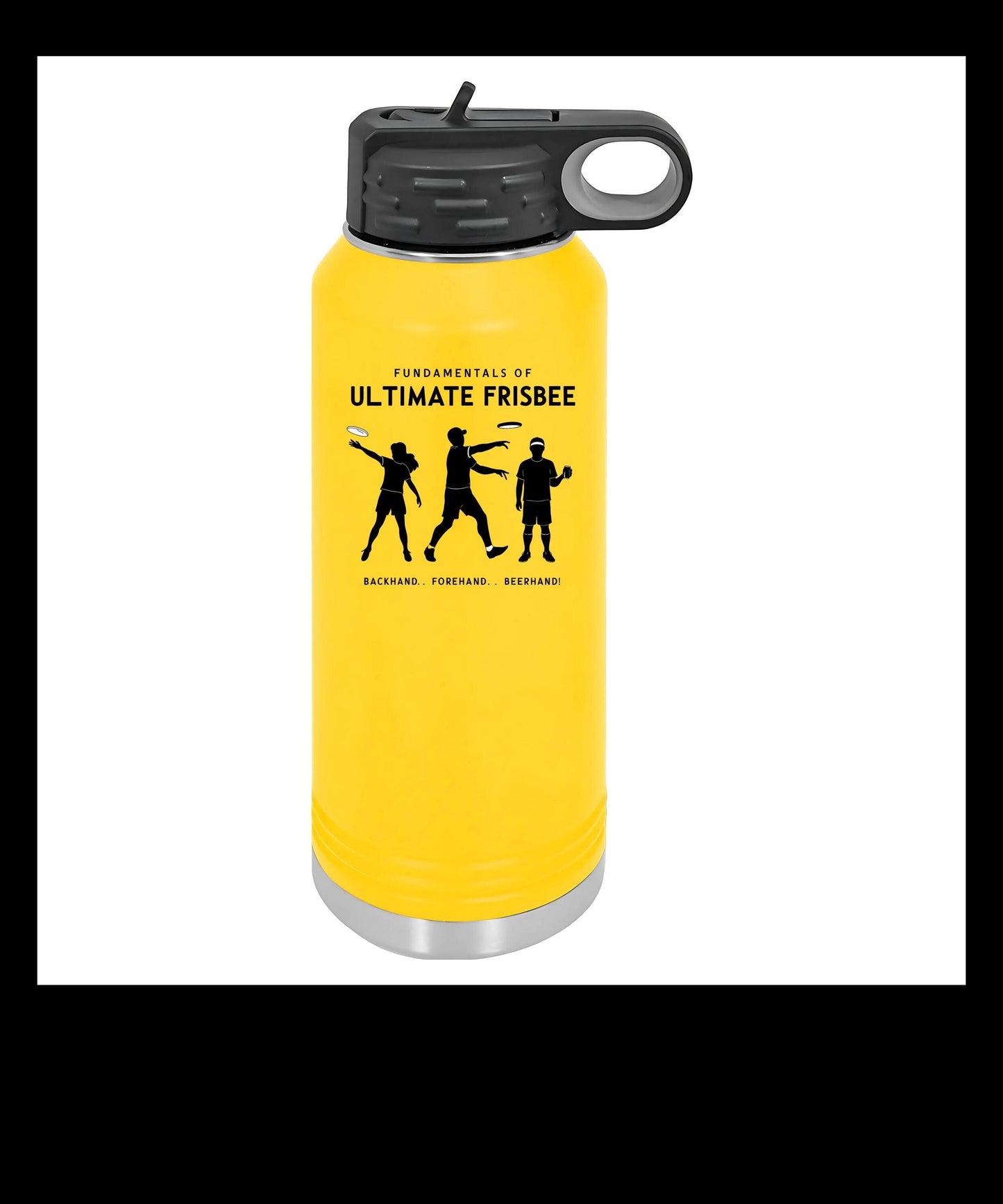ultimate frisbee water bottle