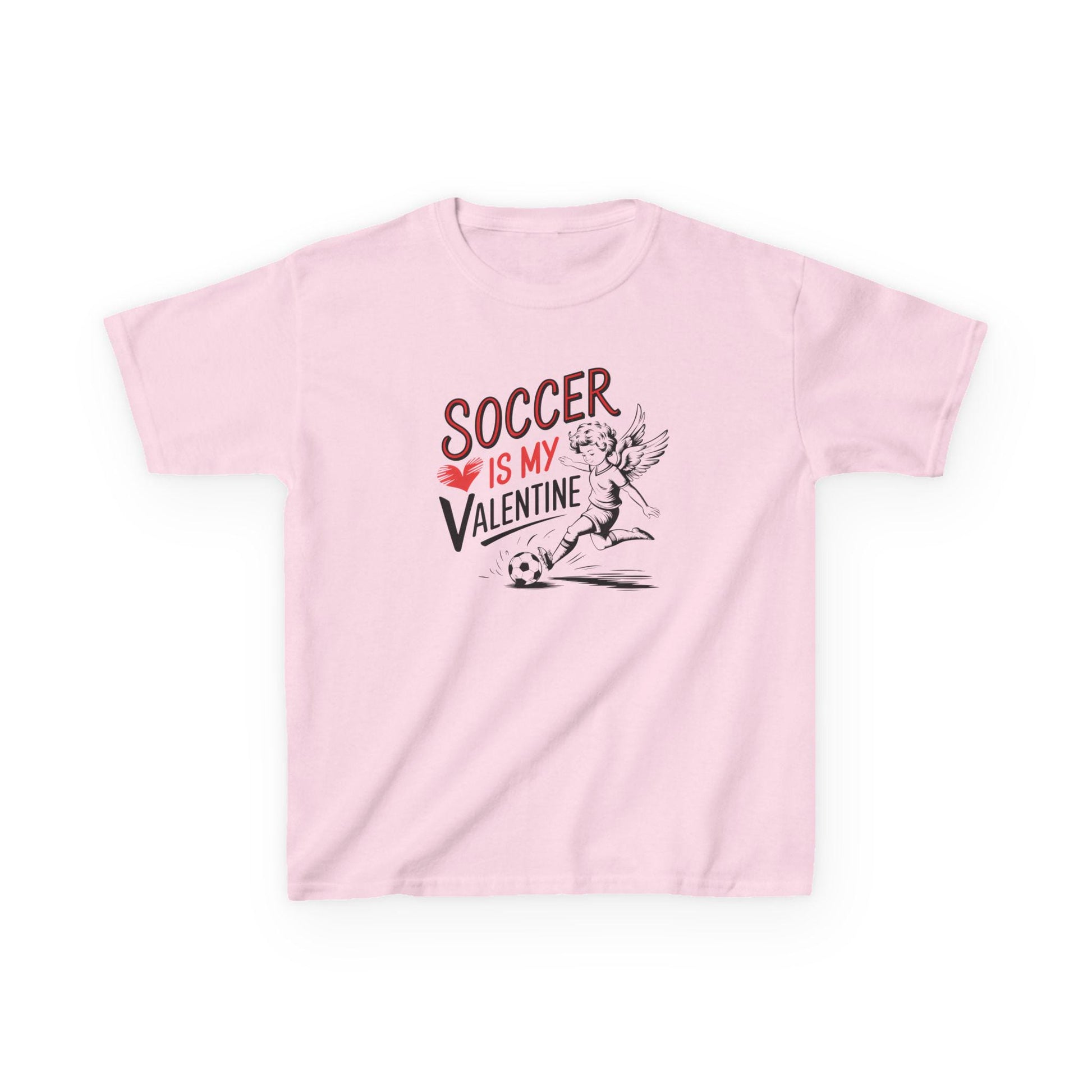 kids soccervalentine shirt
