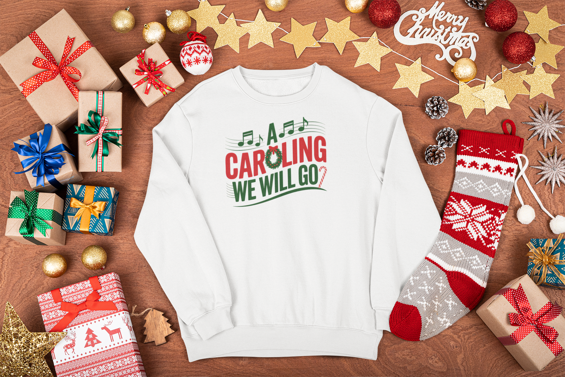 carolers gift shirt