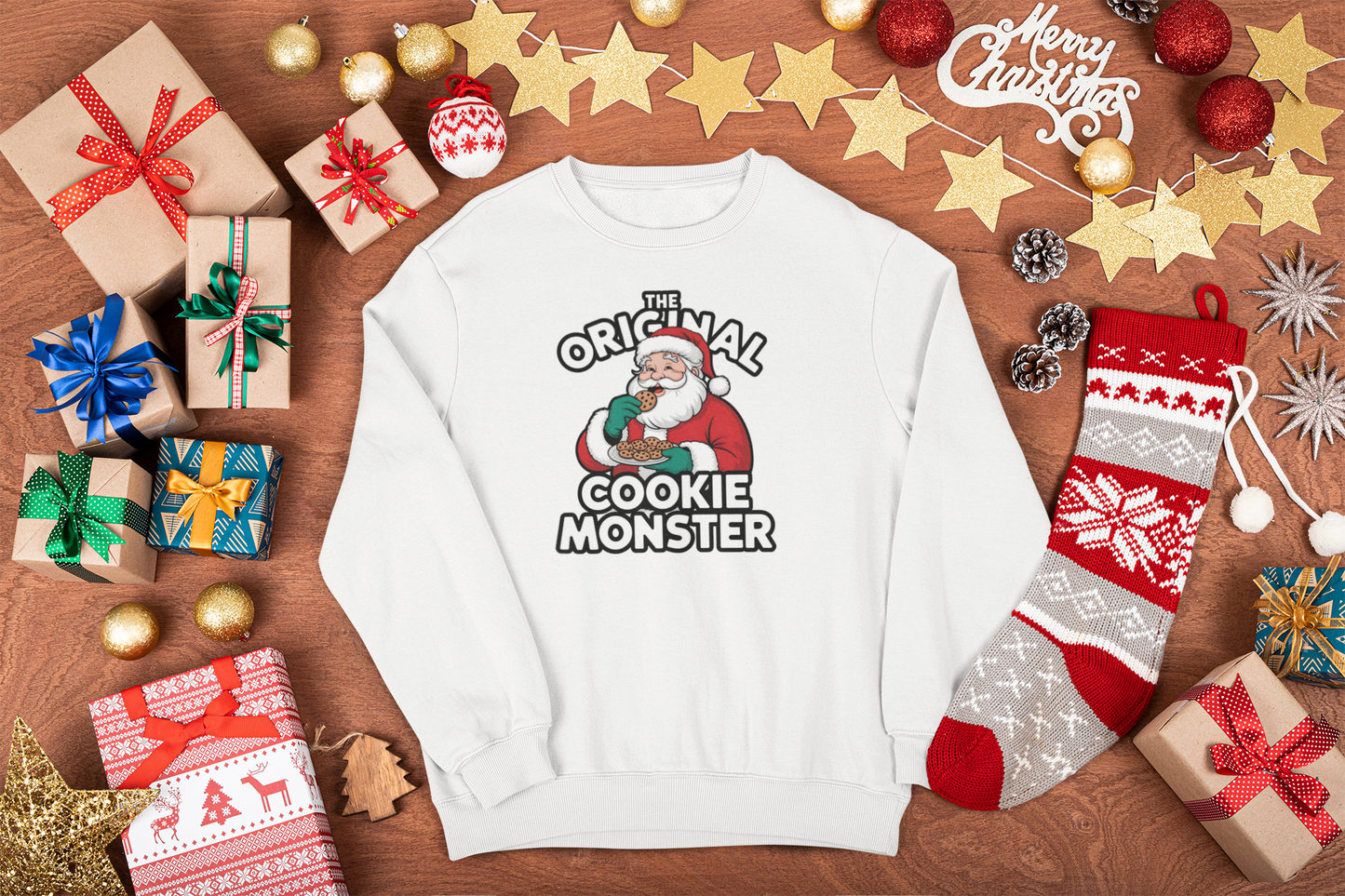 cookie monster sweatshirt
