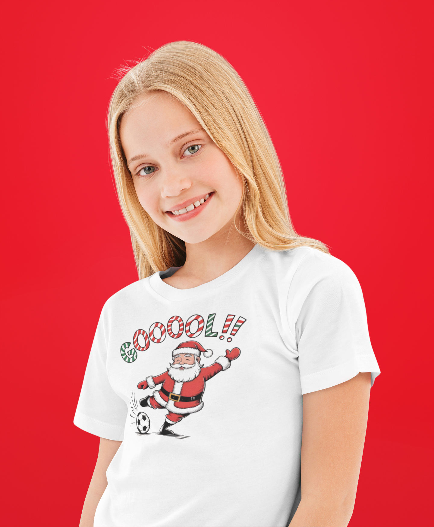 Goal Girl Soccer shirt with gooool