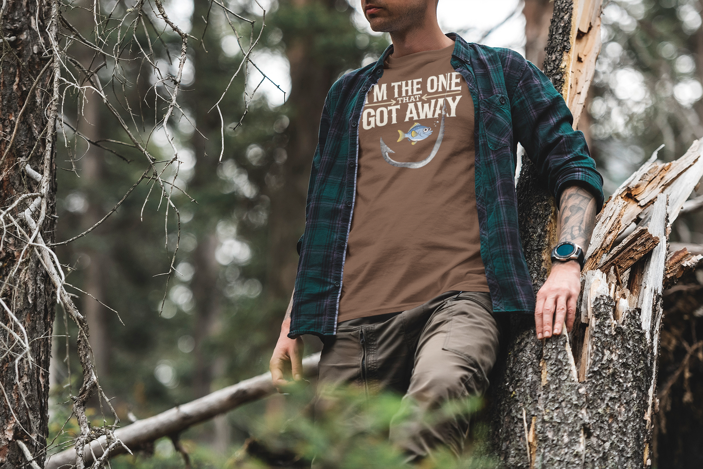 I'm The One That Got Away Funny Fishing T-Shirt|Anglers Gift|Gone Fishing Shirt|Love to Fish|Father's Day Gift