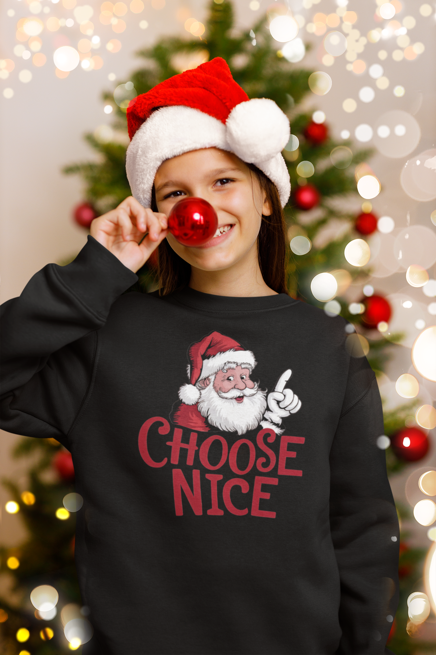 Chhose Nice Santa Shirt