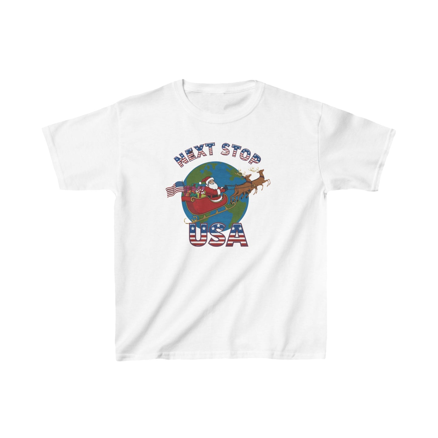 american santa kids shirt