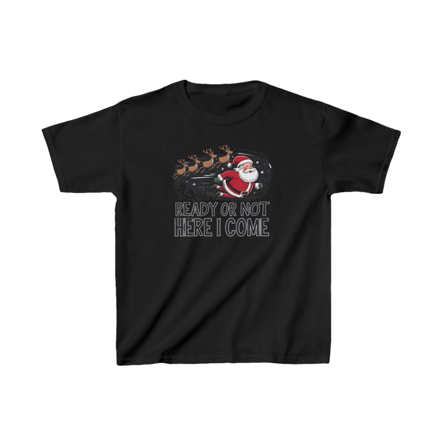 santa and reindeer shirt