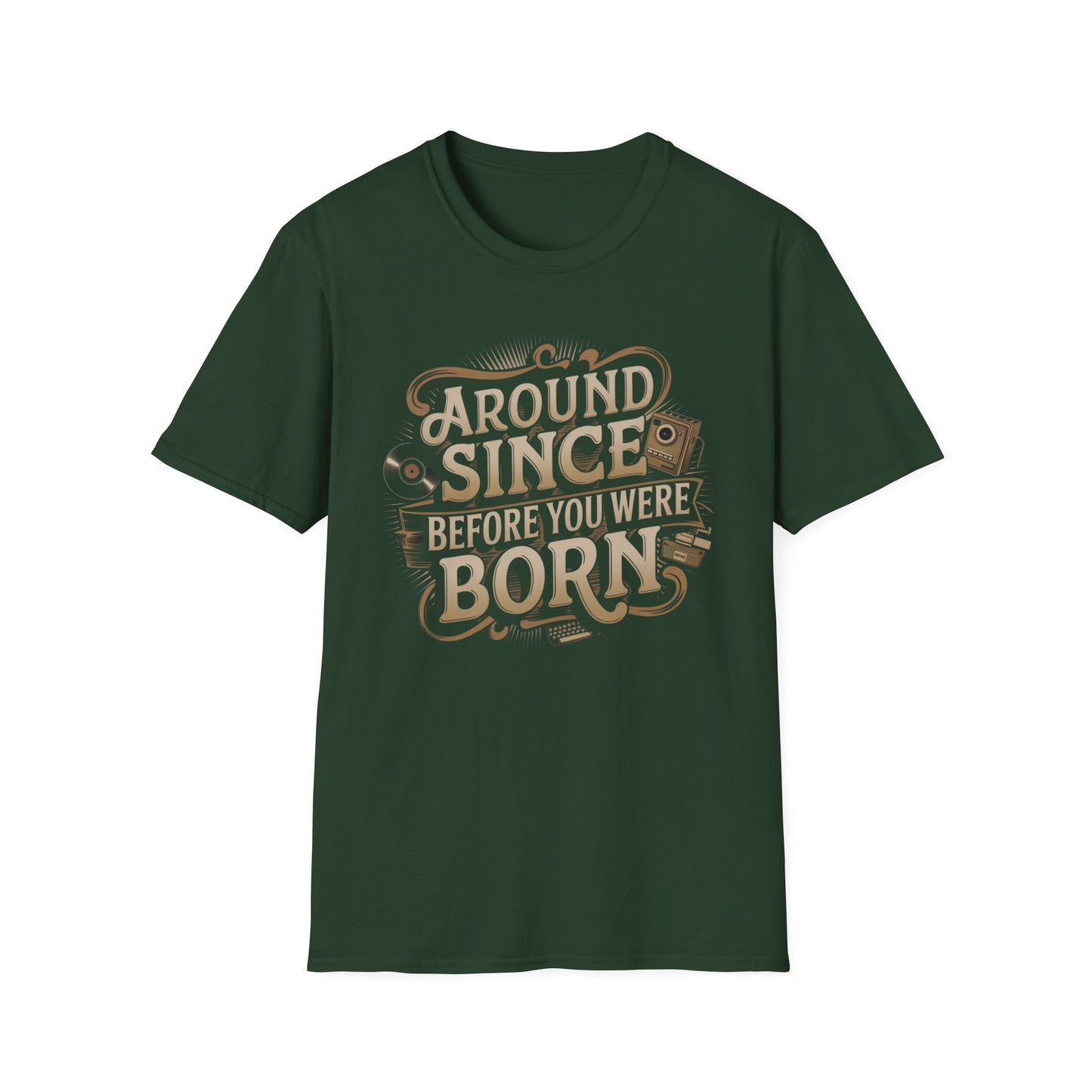 best grandpa shirt around since before you were born 