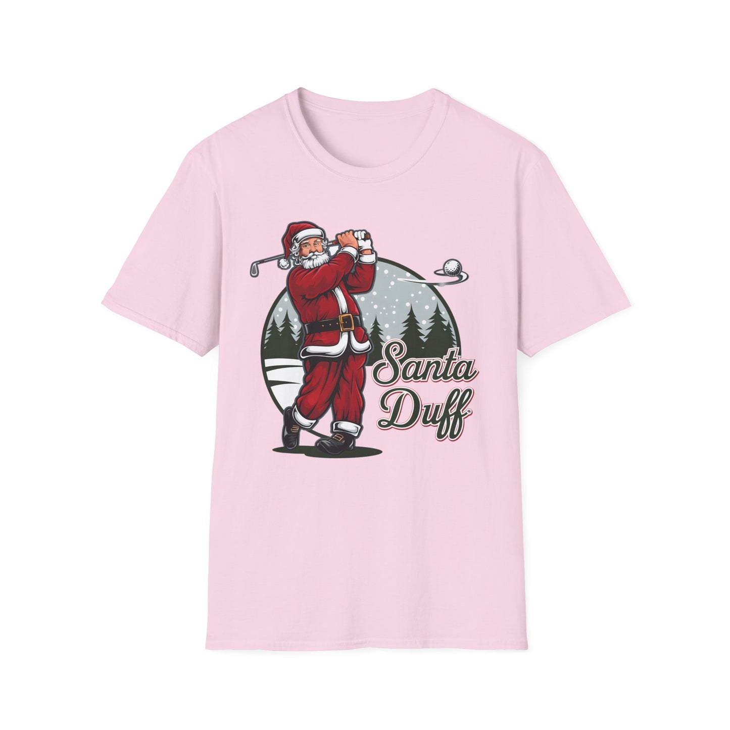 Santa Golf Duff Shirt for gifts