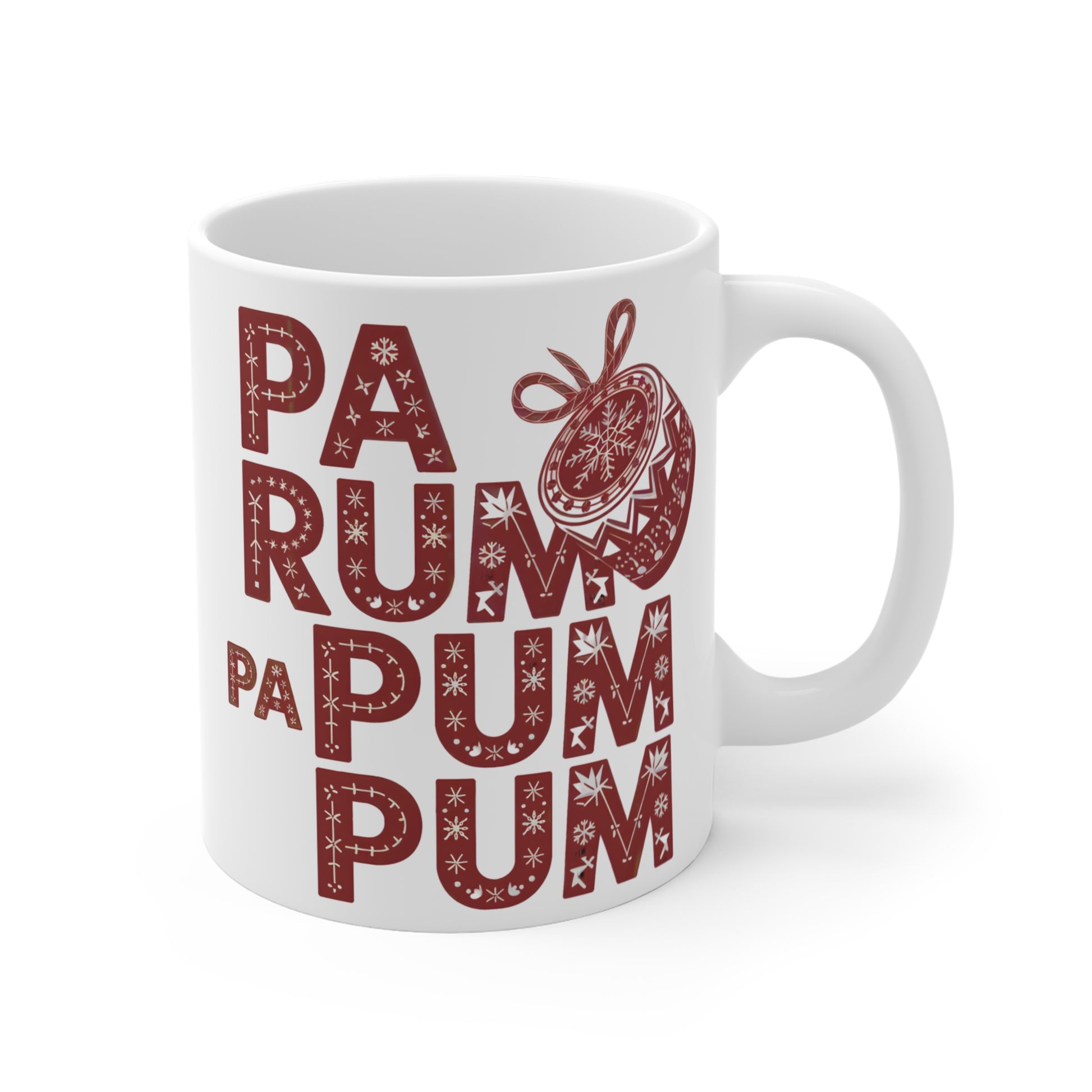  Pa Rum Pa Pum Pum Little Drummer Boy Choir Mug 11oz 