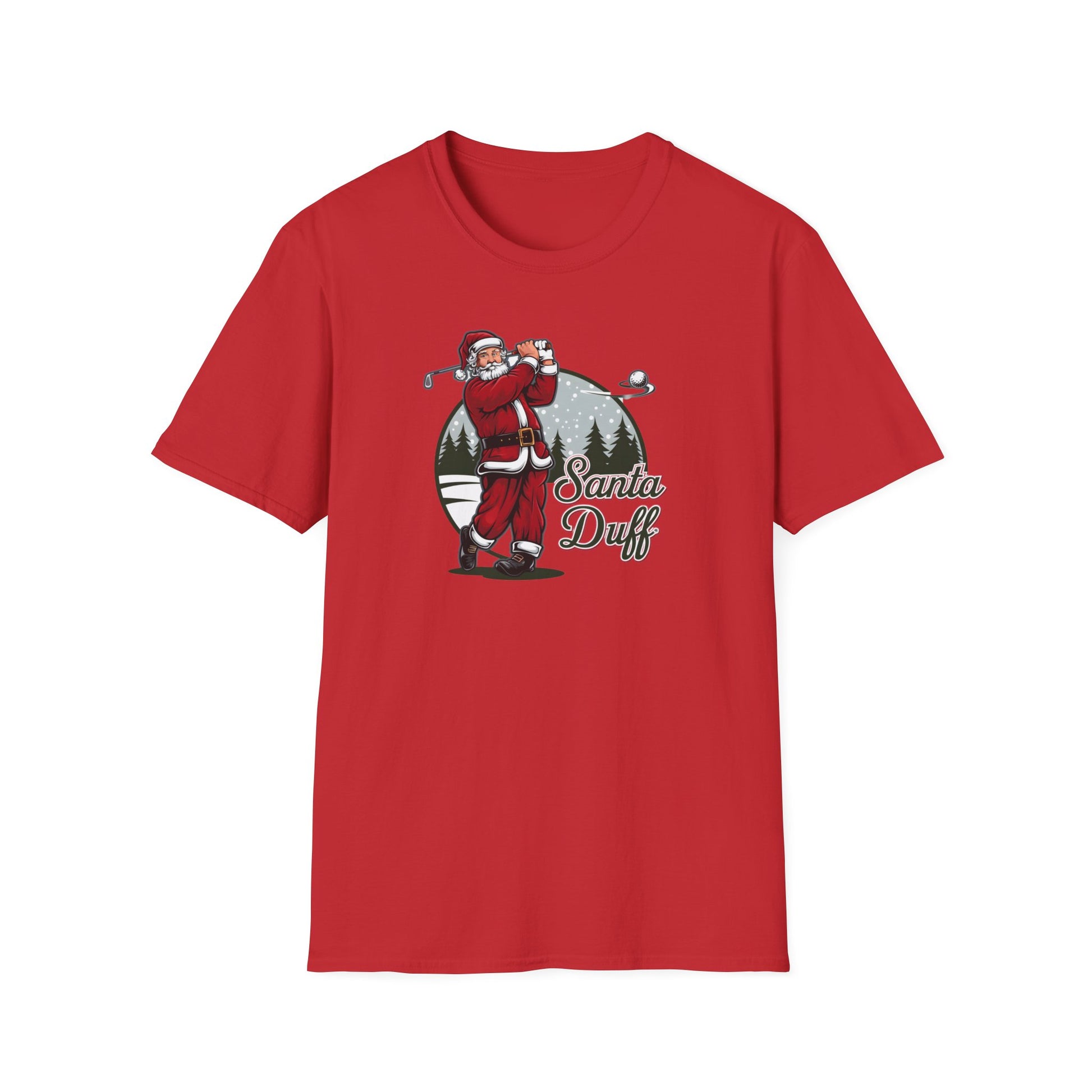 Santa Golf Duff Shirt Golf mom shirt