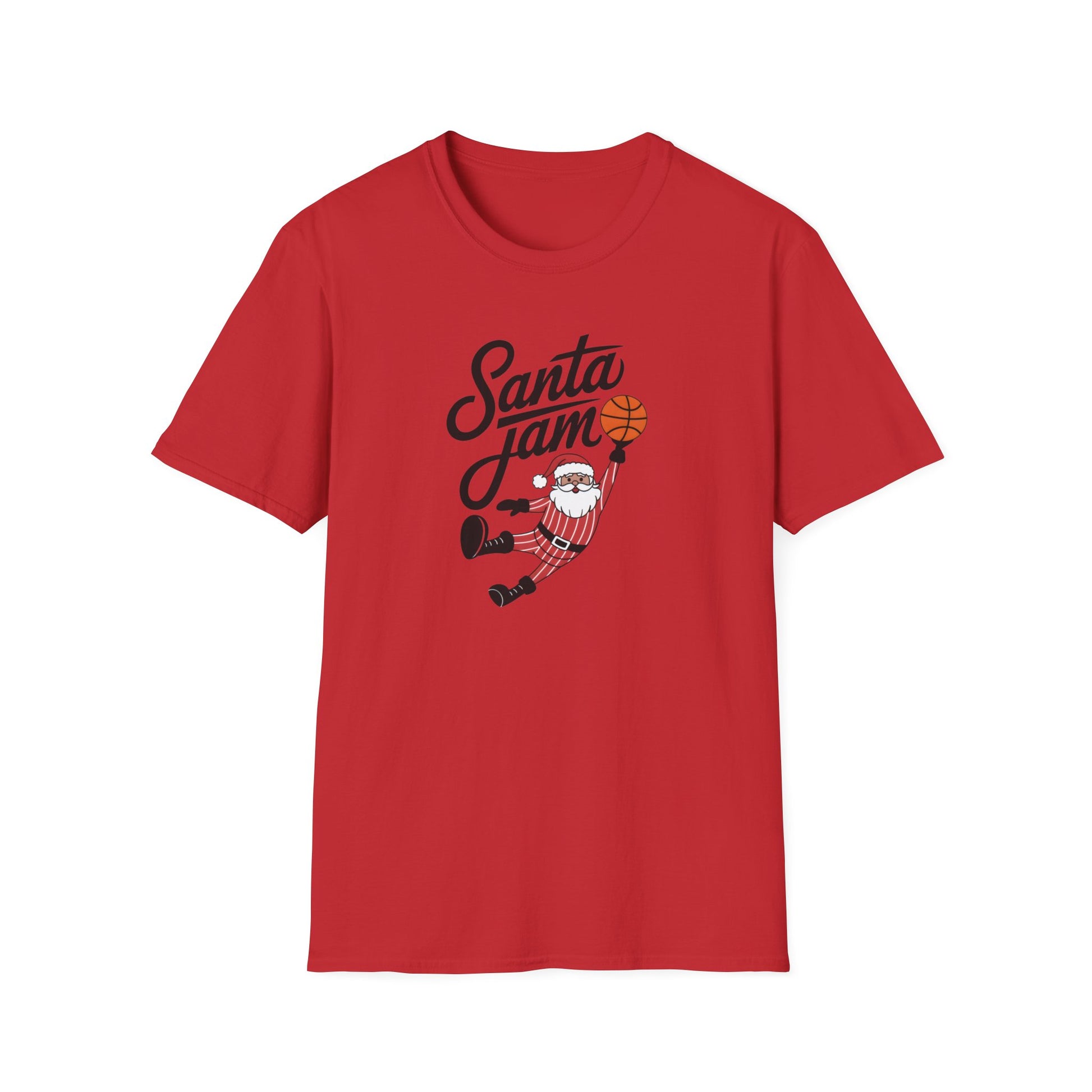 holiday sports shirt with santa
