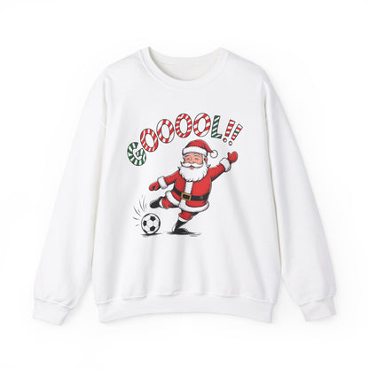 Gooool Santa Soccer Player
