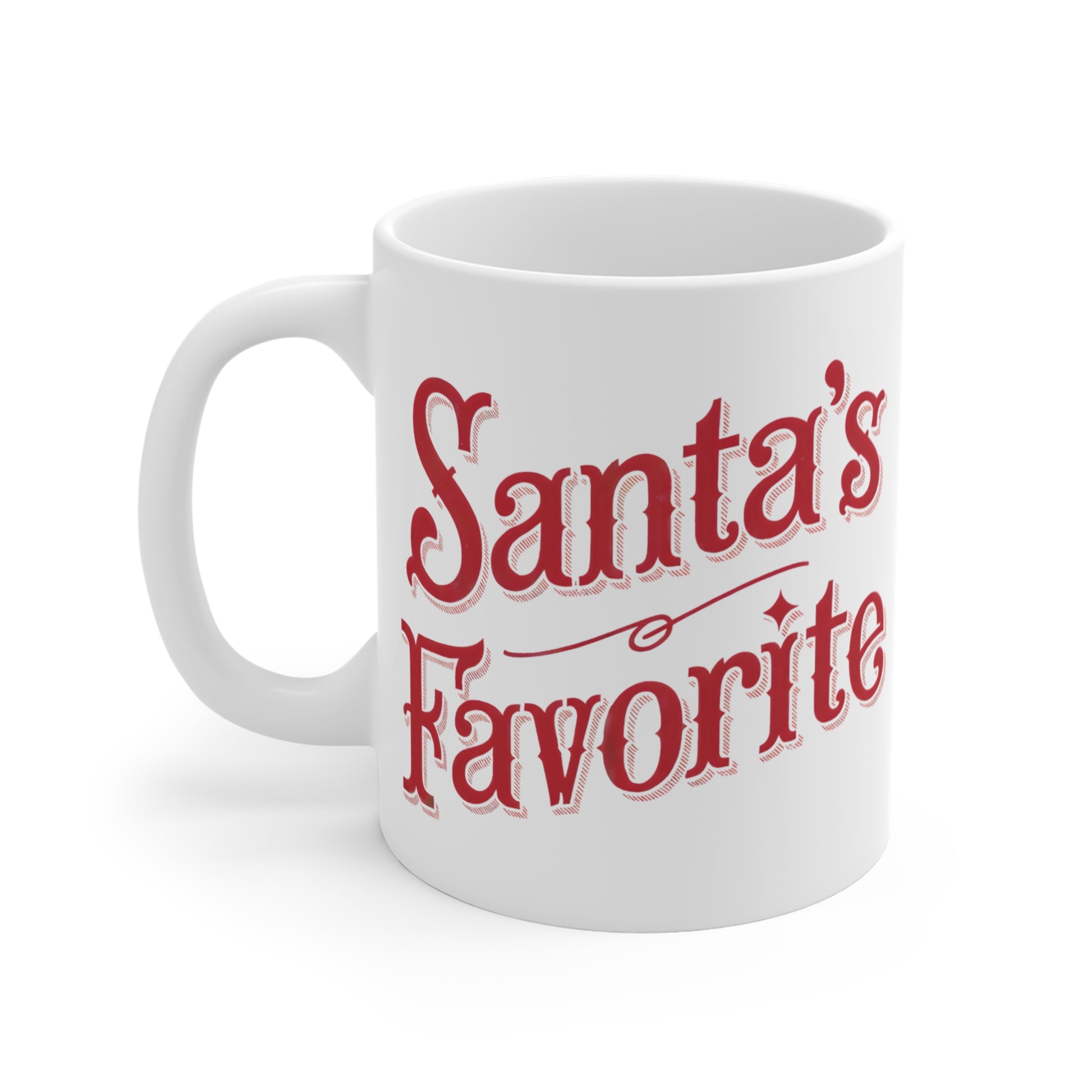 Santa's Favorite Mug christmas coffee  11 oz