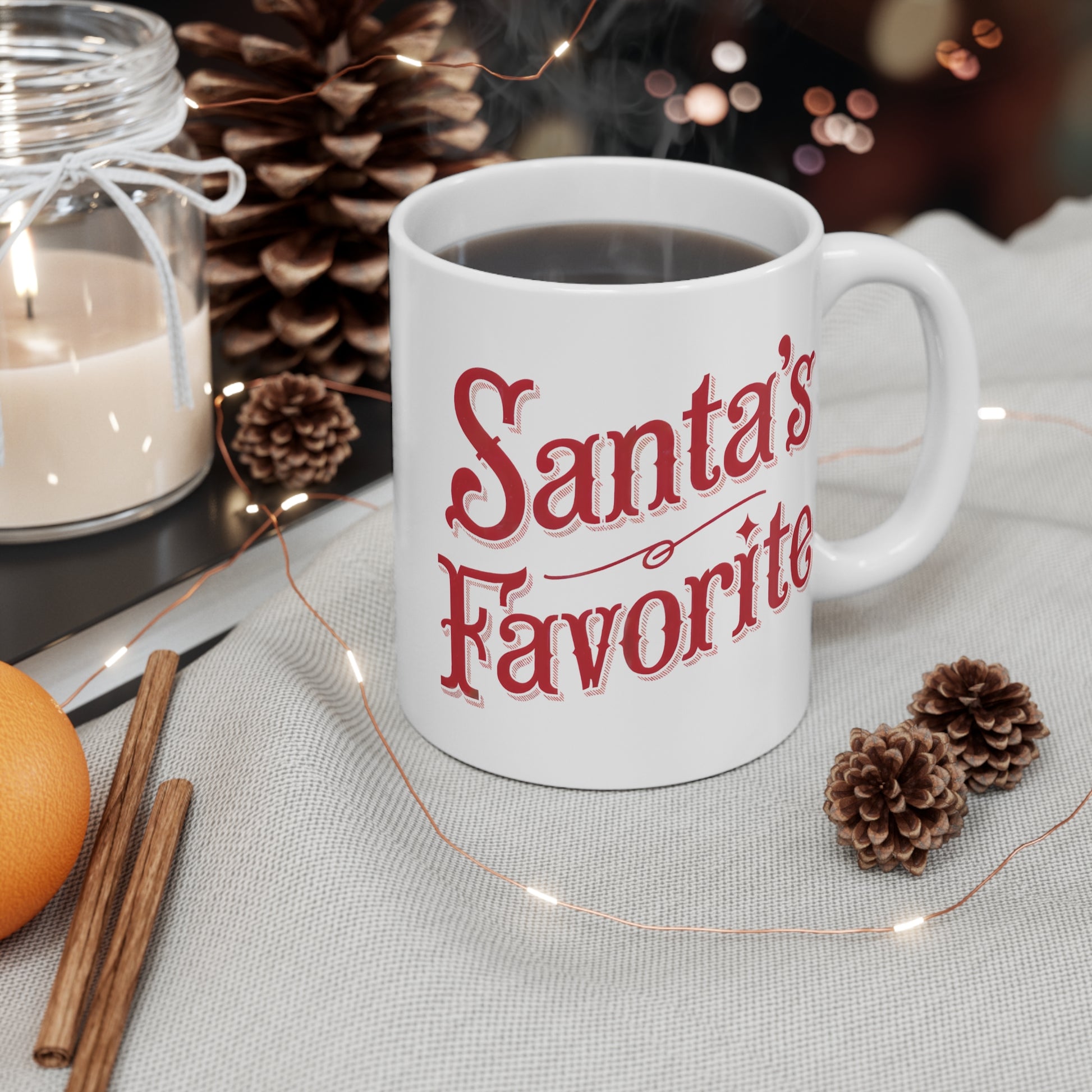 Santa's Favorite Mug 11 oz