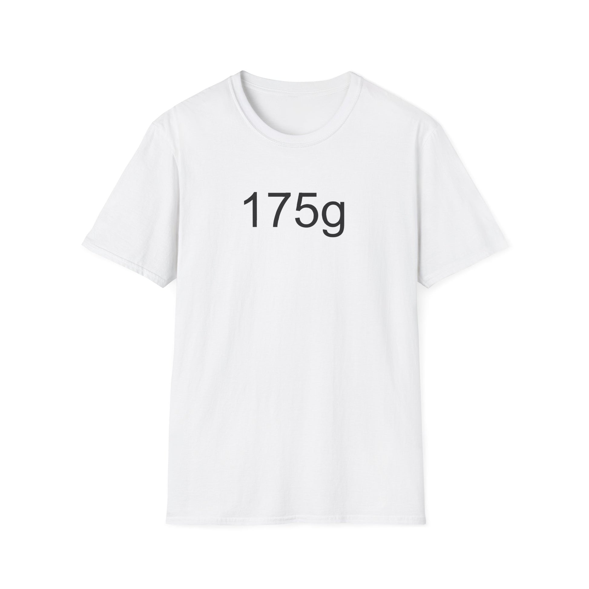 175g ultimate frisbee shirt with caption 175g