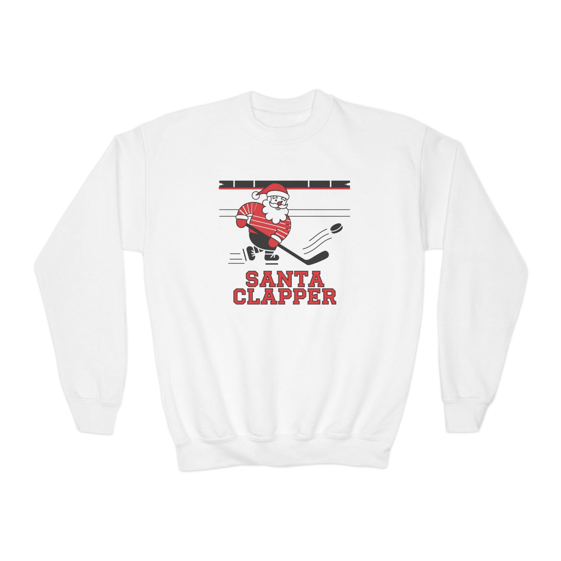 kids sweatshirt santa clapper funny 