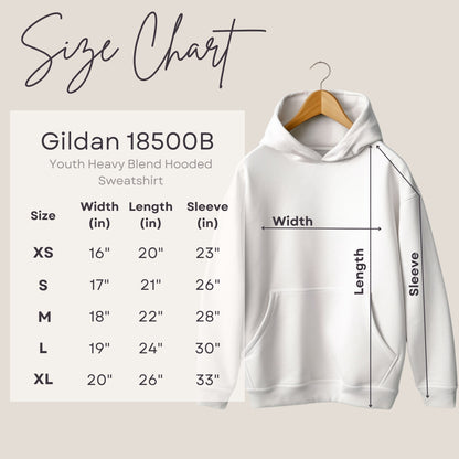 youth size chart