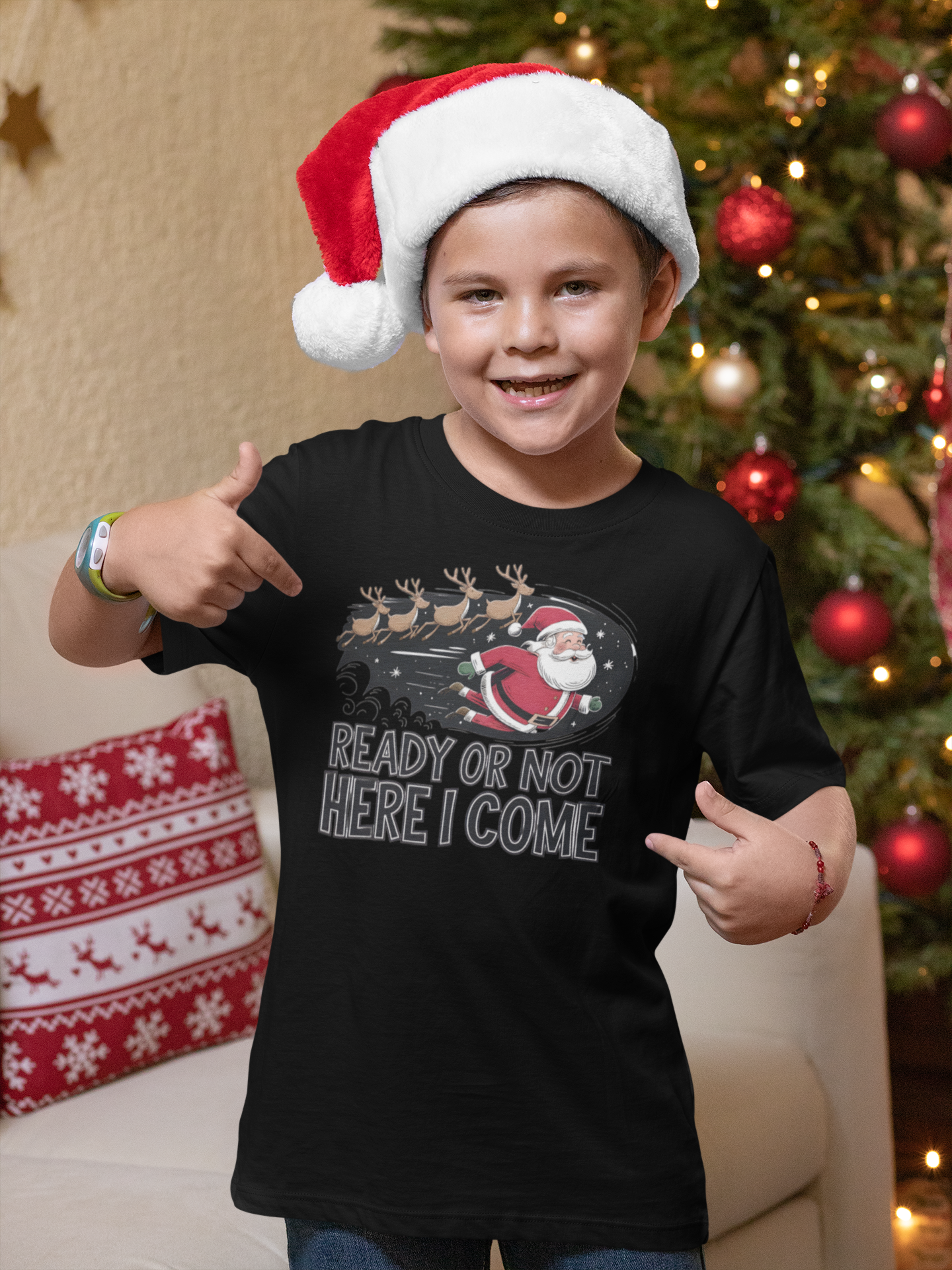 boys fun christmas shirt