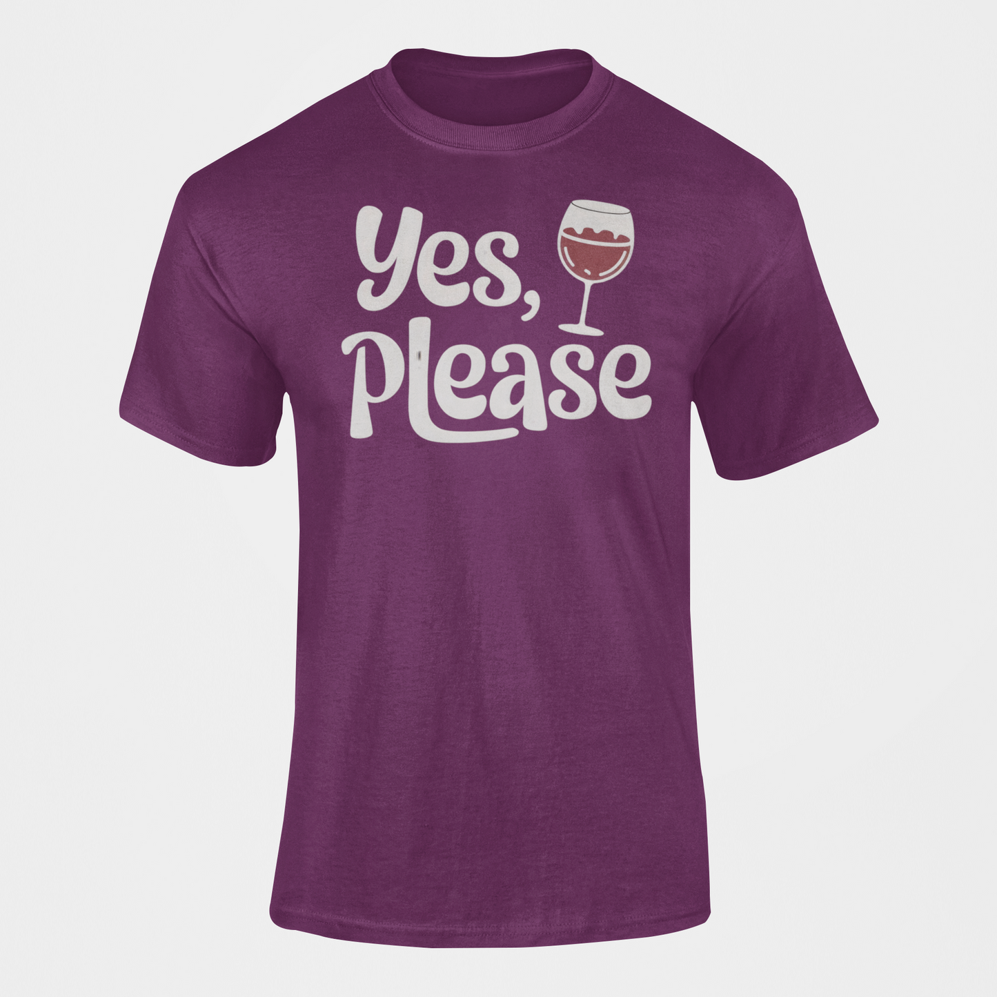 Yes, Please Wine Lover funny shirt