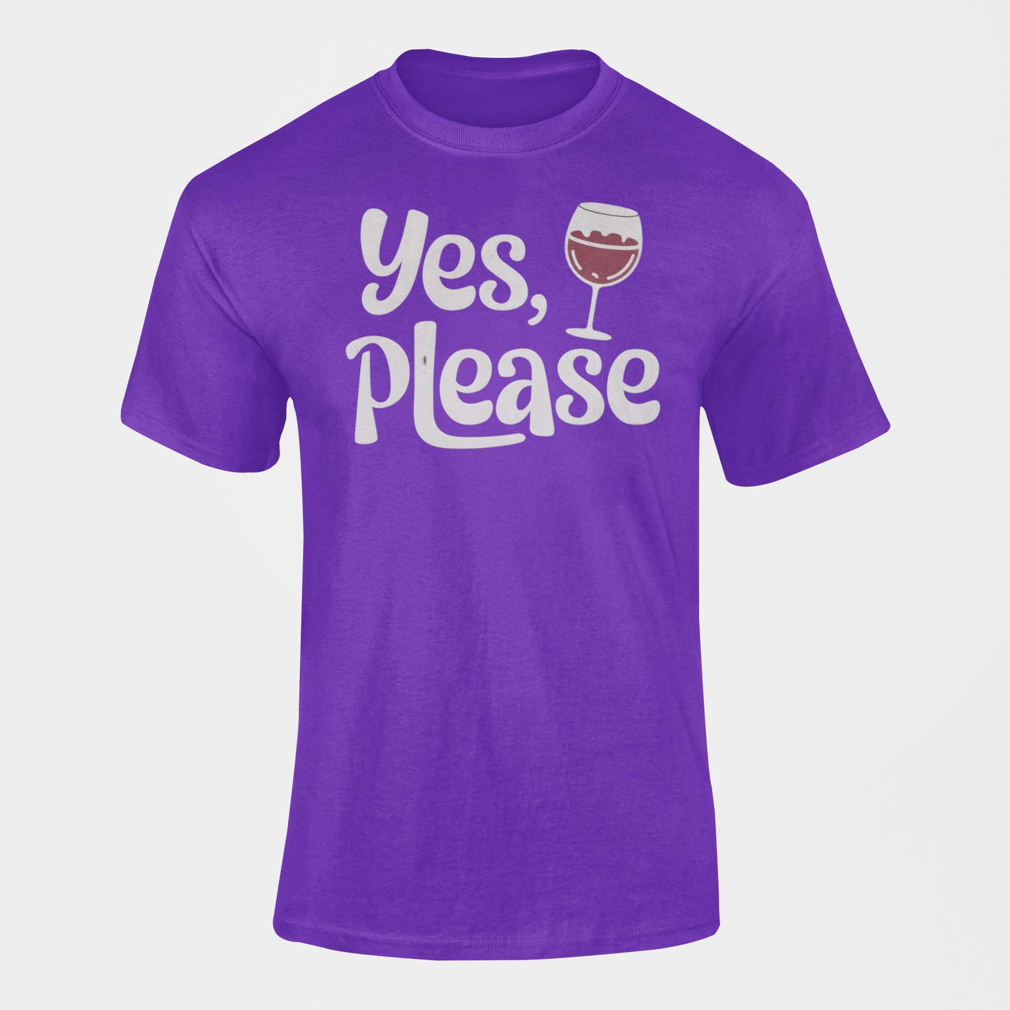 Yes, Please Wine Lover shirt with wine travelers