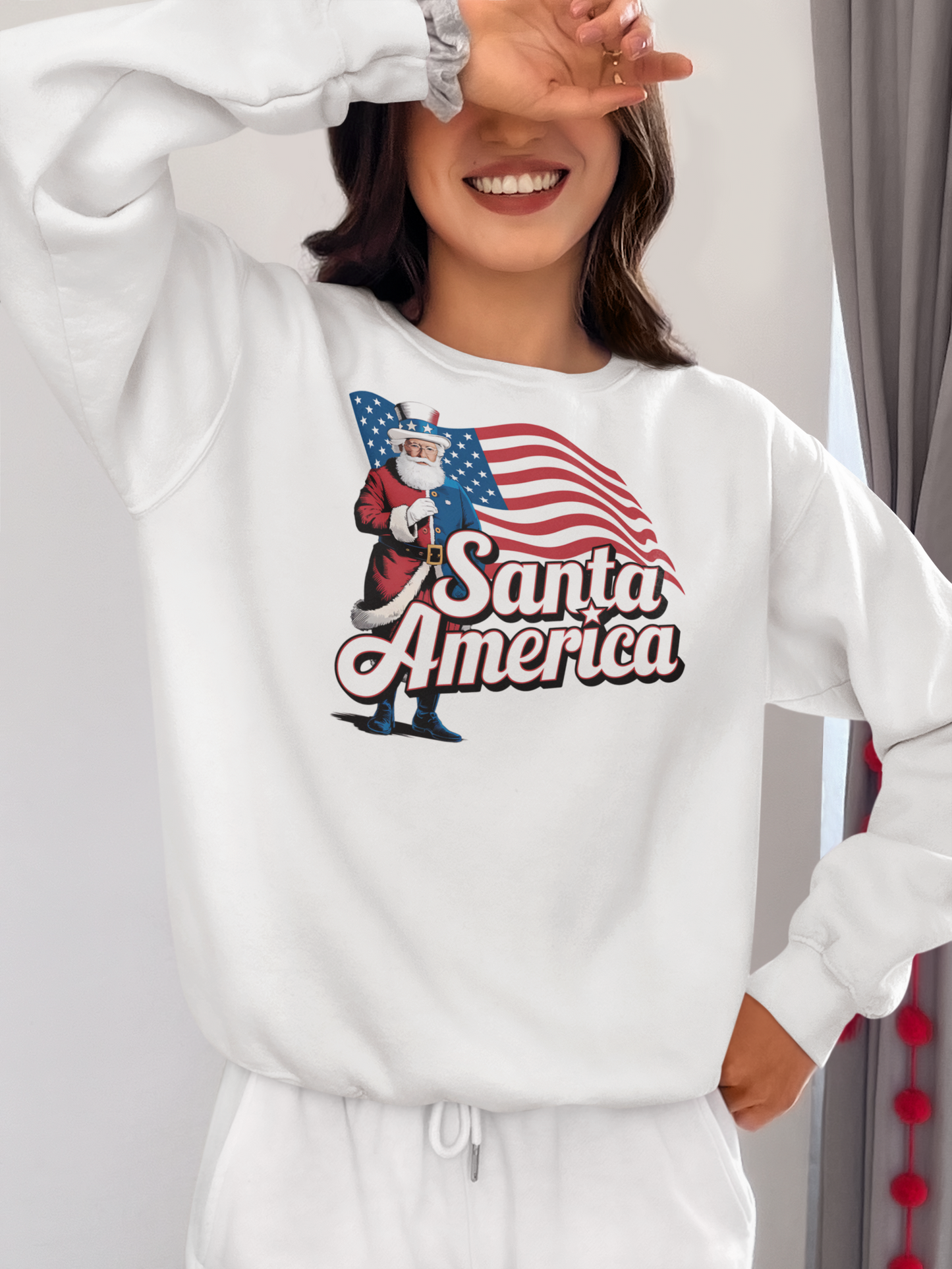 santa america shirt

