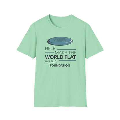 flat again shirt frisbee