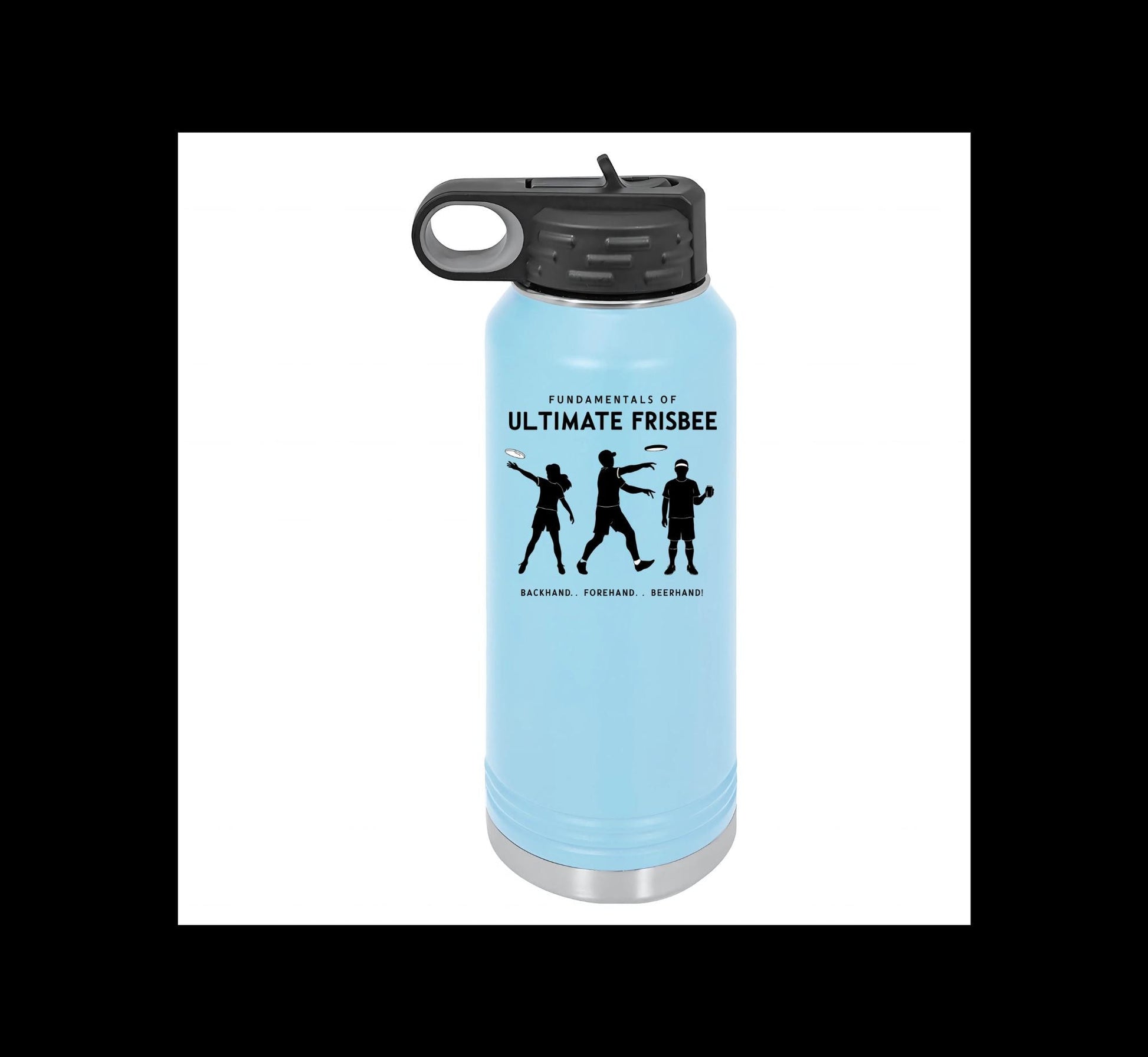 funny frisbee bottle