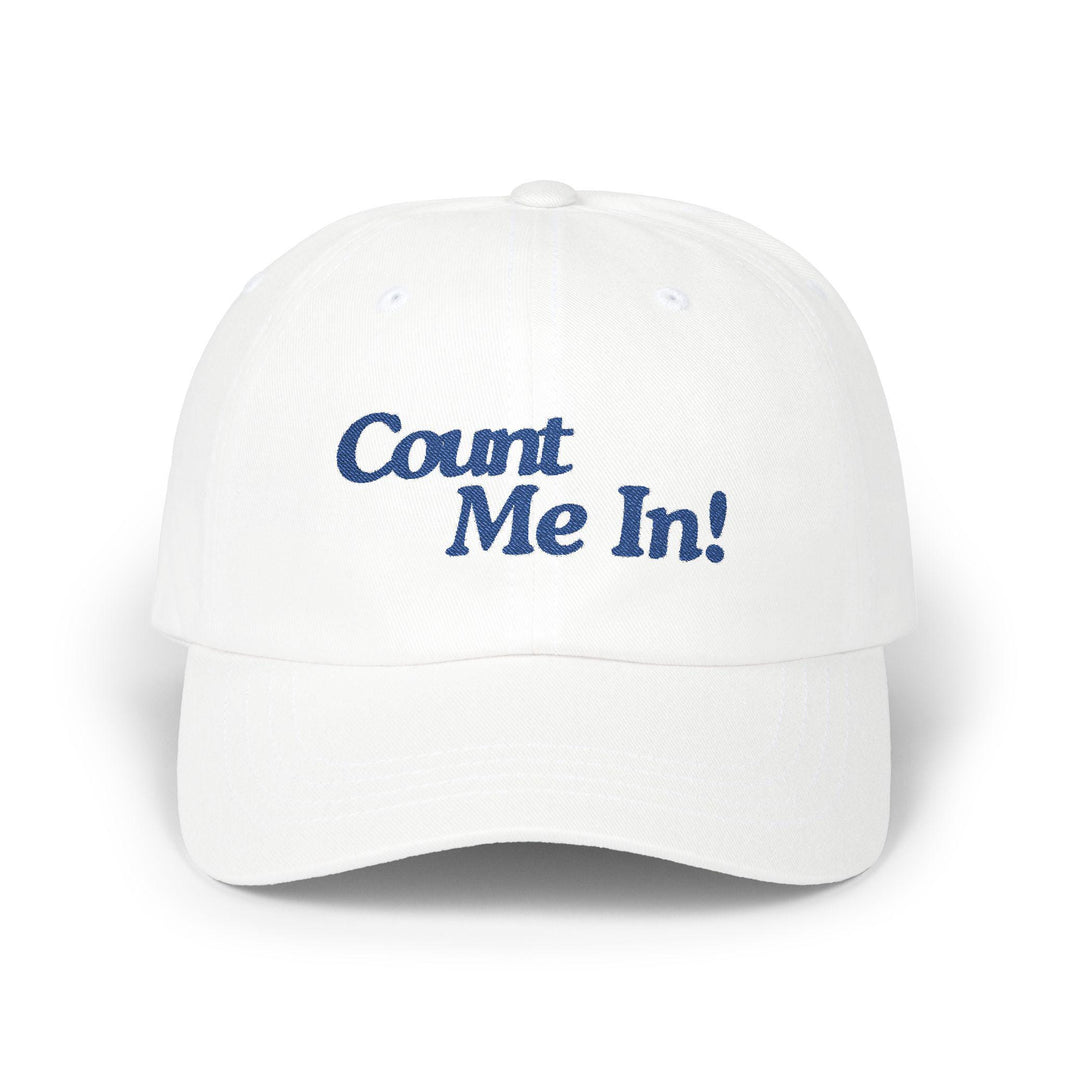 Count me in hat