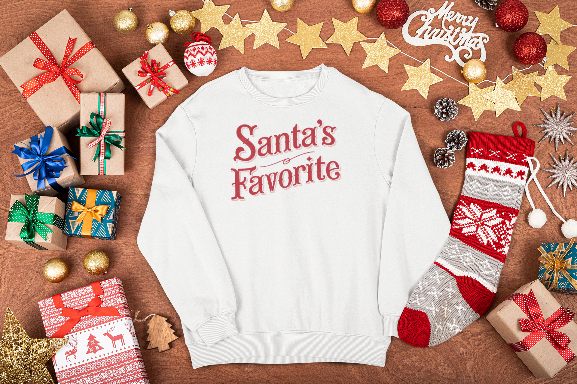 ugly sweater favorite gift
