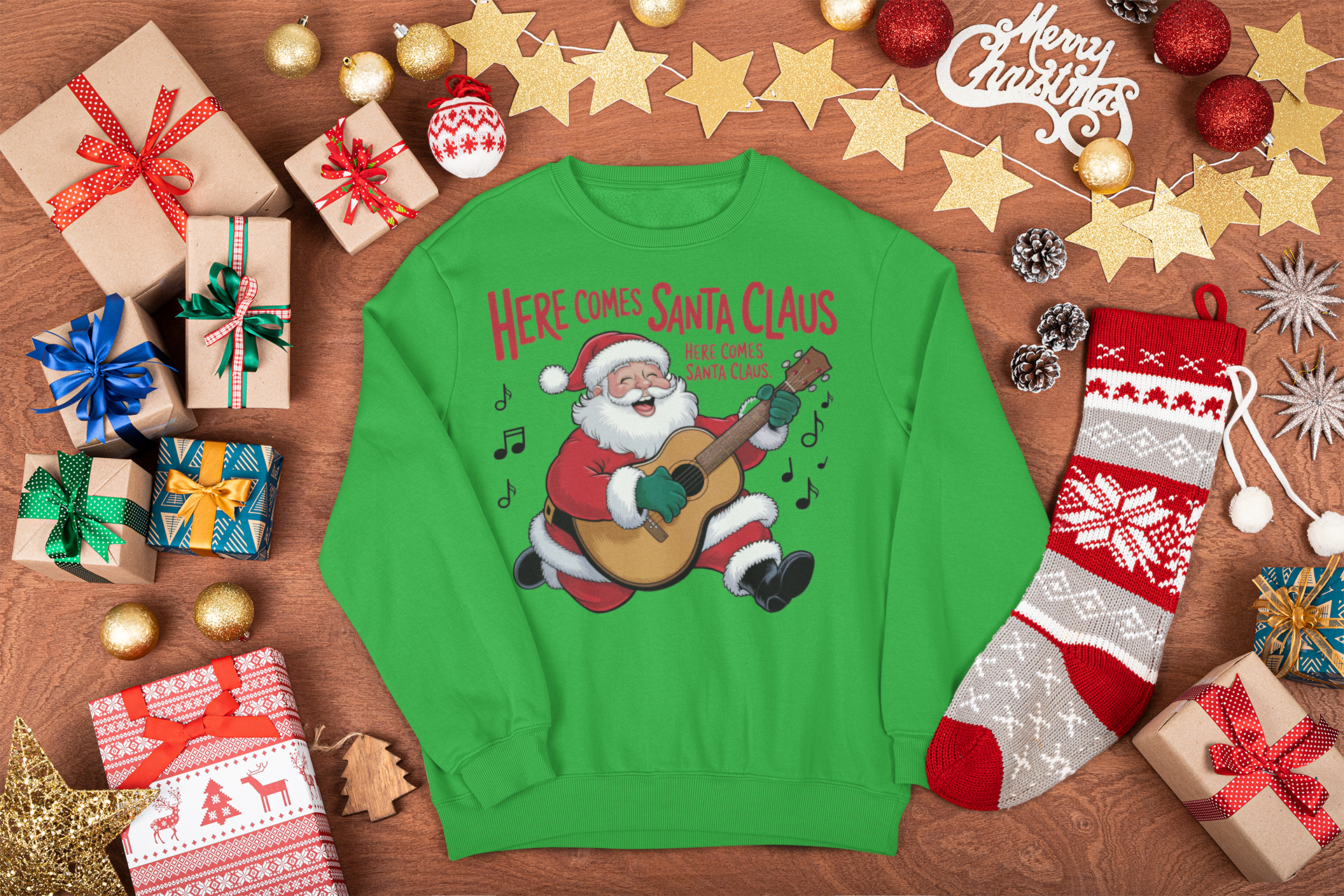 Rocking Santa Claus