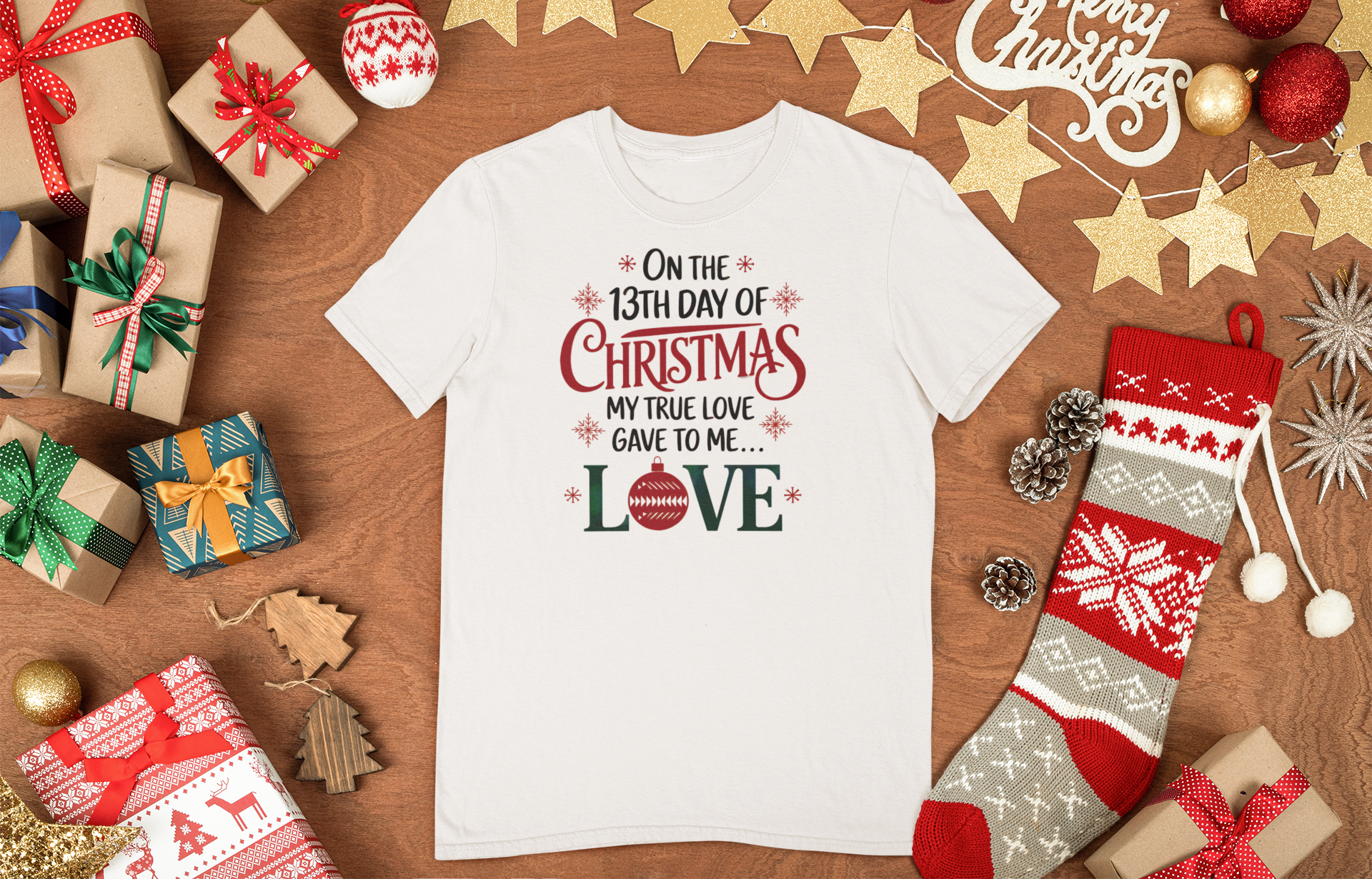 13th day of christmas shirt