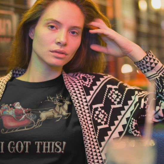 unique santa shirt video