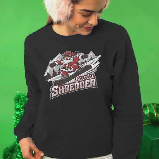 santa skier gift