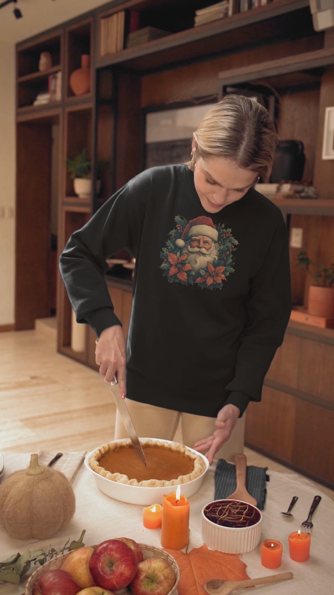 santa gift shirt video
